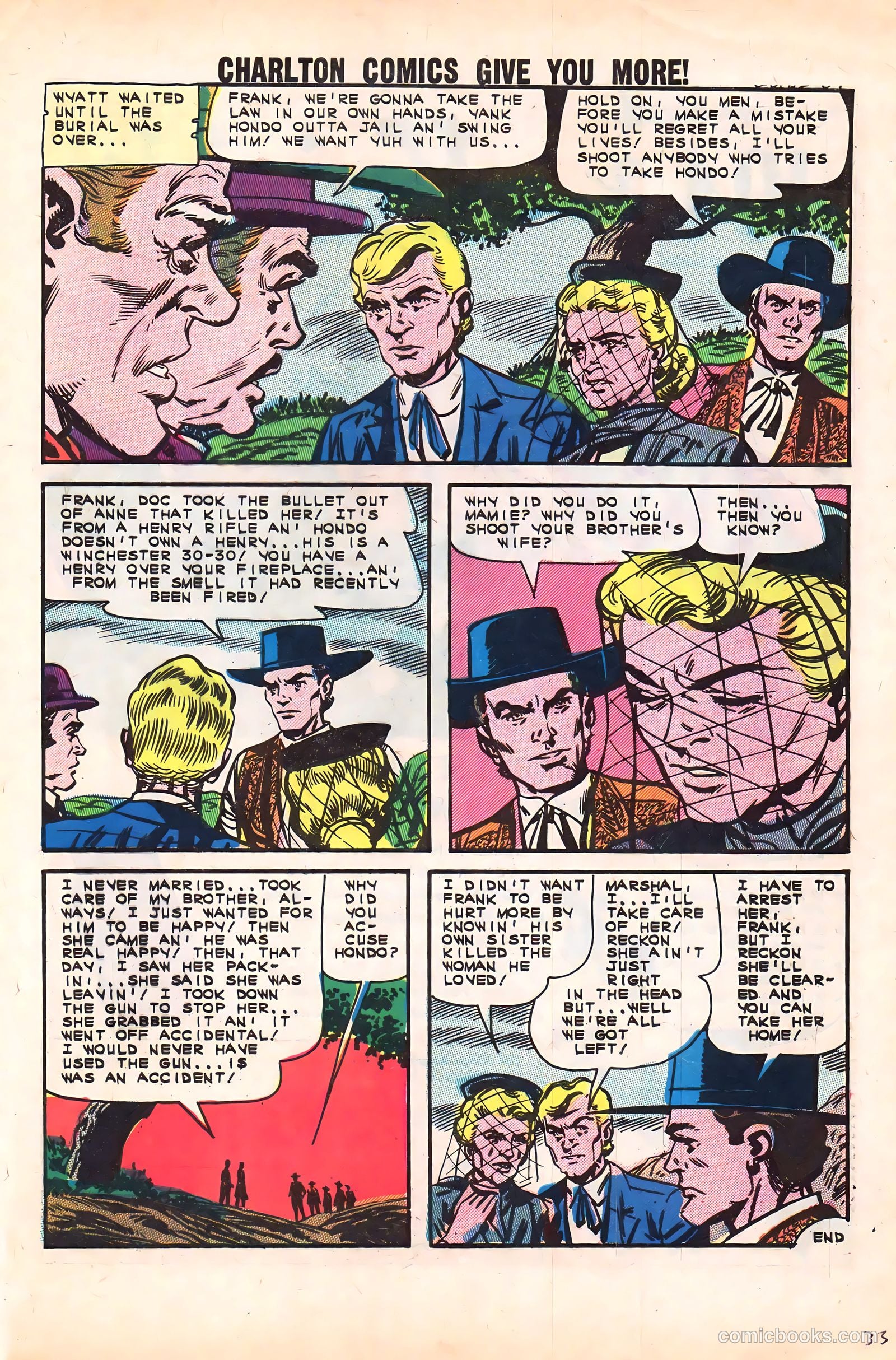 Wyatt Earp, Frontier Marshal #47 (1963) — page 33 of 36