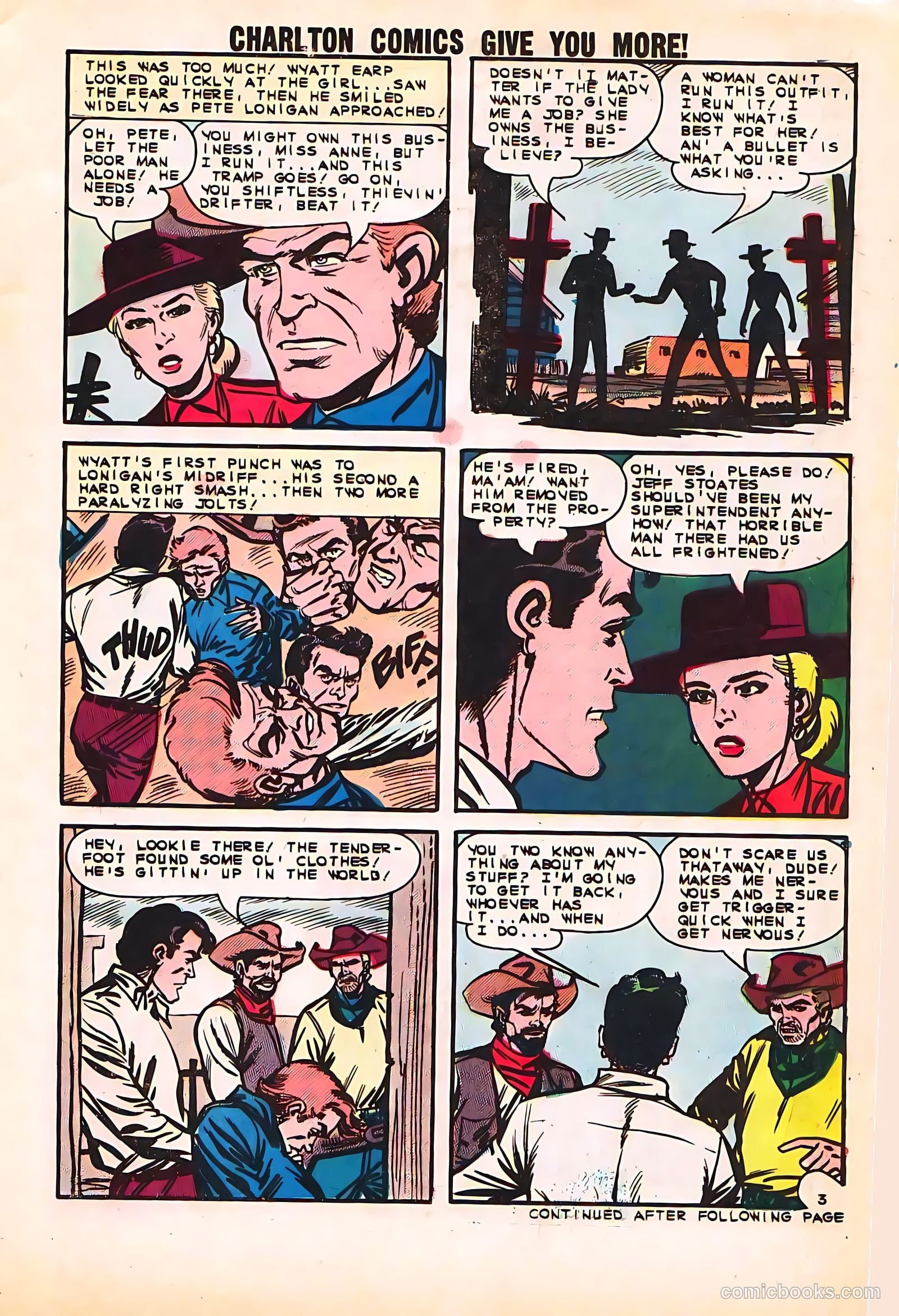 Wyatt Earp, Frontier Marshal #48 (1963) — page 5 of 36