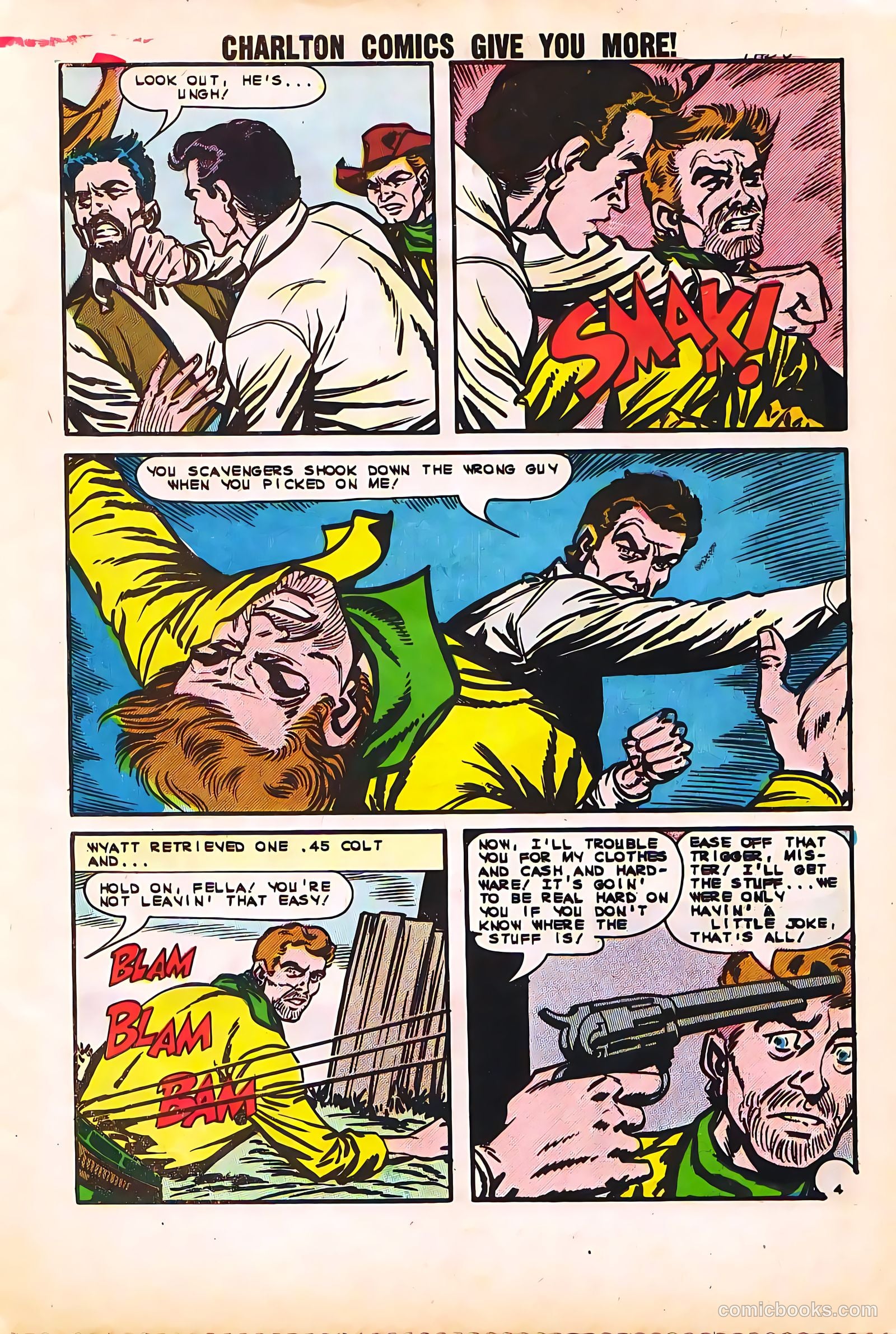 Wyatt Earp, Frontier Marshal #48 (1963) — page 7 of 36