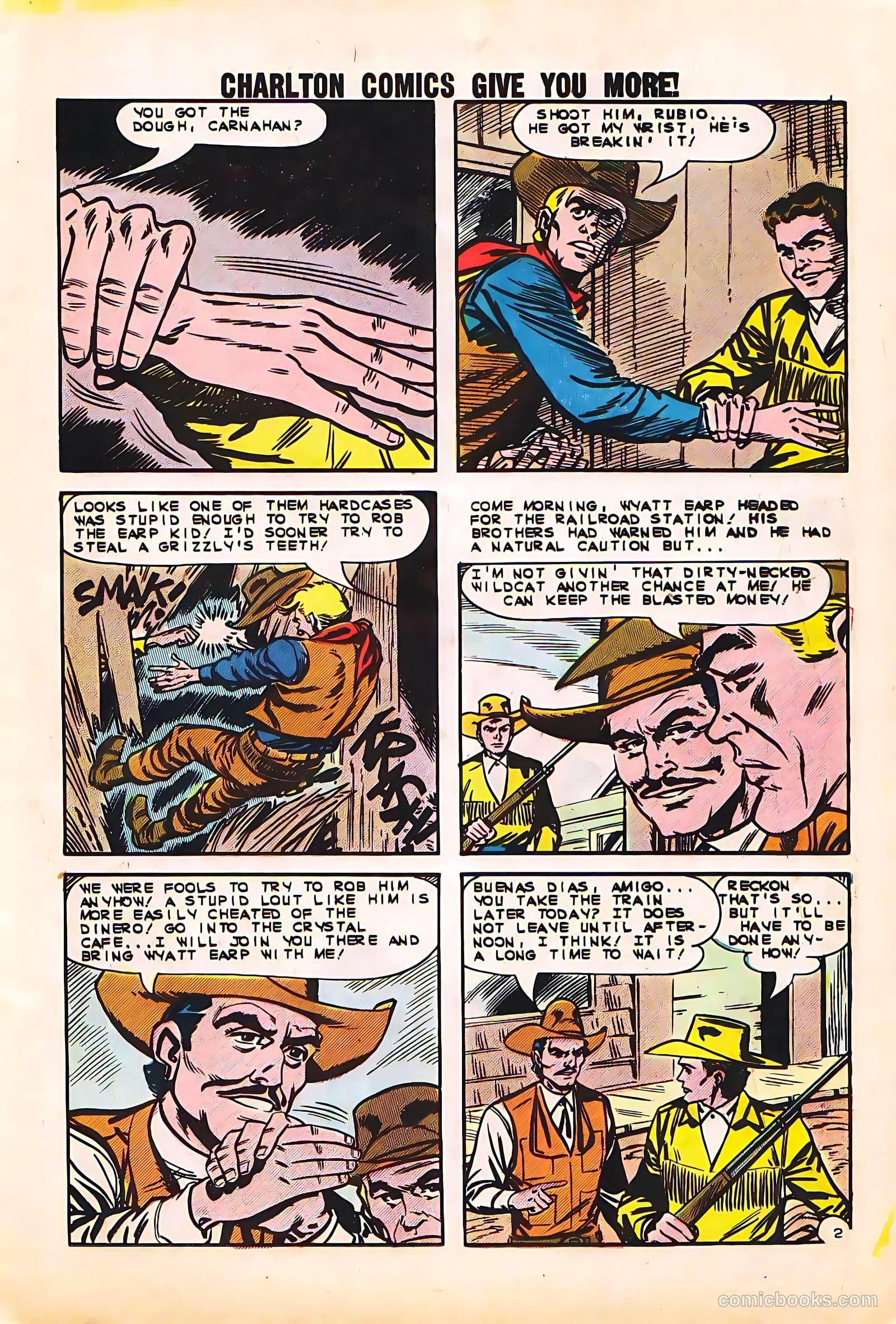 Wyatt Earp, Frontier Marshal #48 (1963) — page 11 of 36