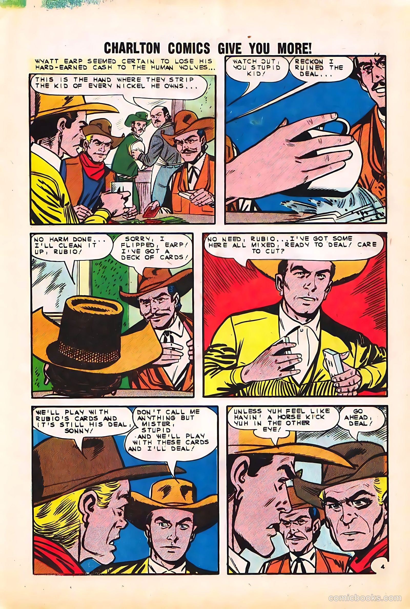 Wyatt Earp, Frontier Marshal #48 (1963) — page 13 of 36