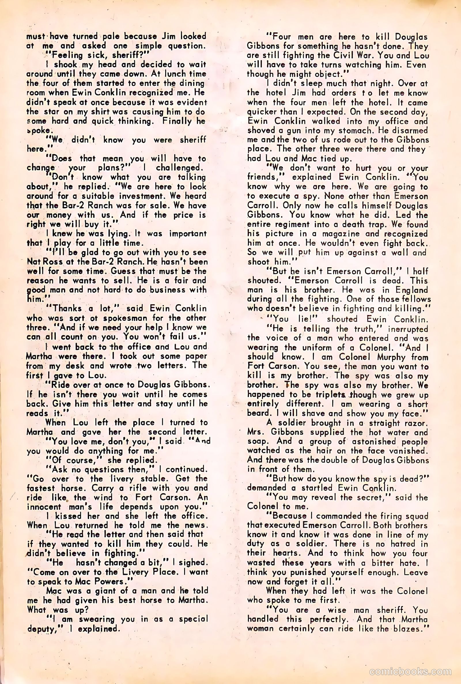 Wyatt Earp, Frontier Marshal #48 (1963) — page 18 of 36