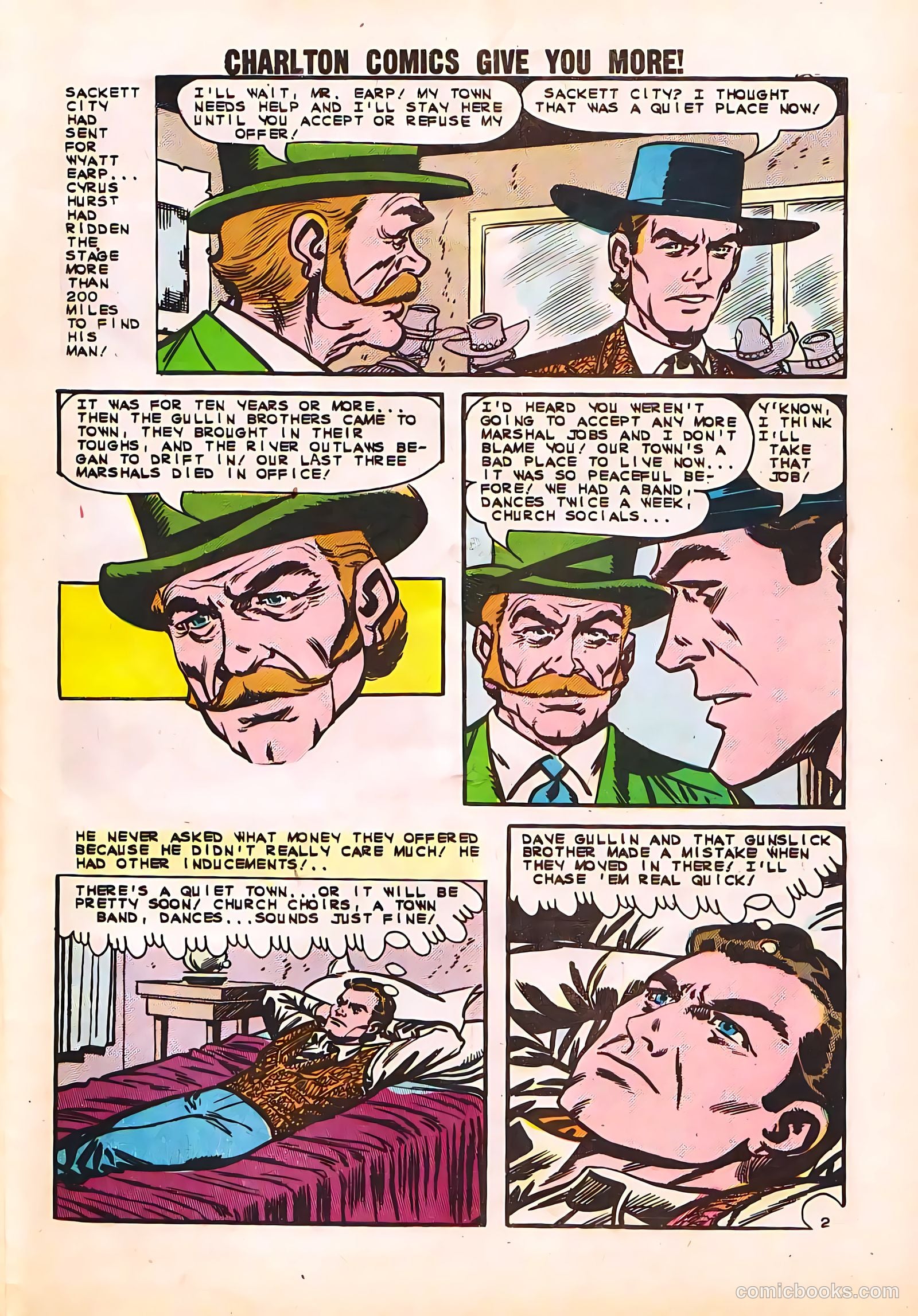 Wyatt Earp, Frontier Marshal #48 (1963) — page 27 of 36