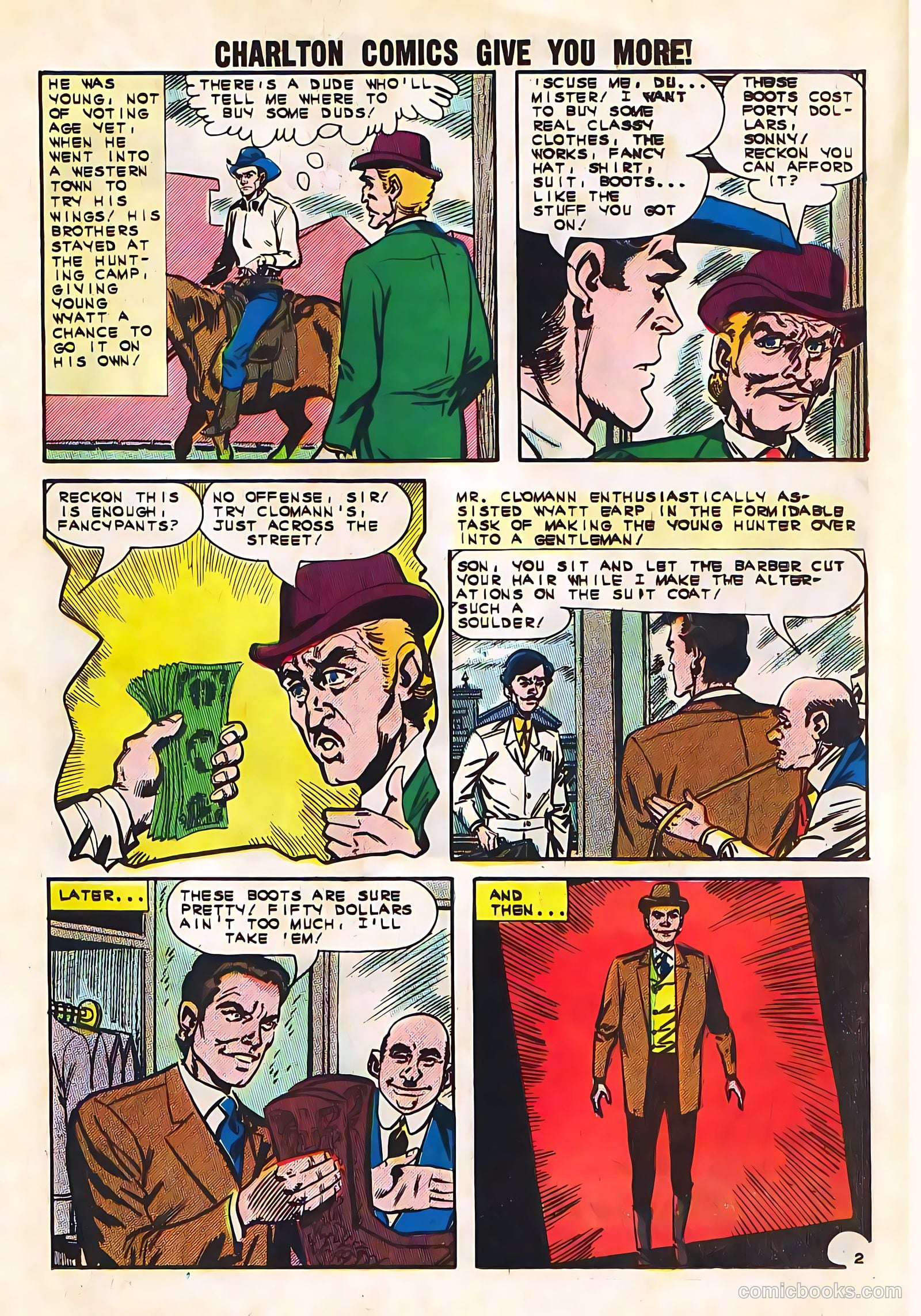 Wyatt Earp, Frontier Marshal #49 (1963) — page 11 of 36