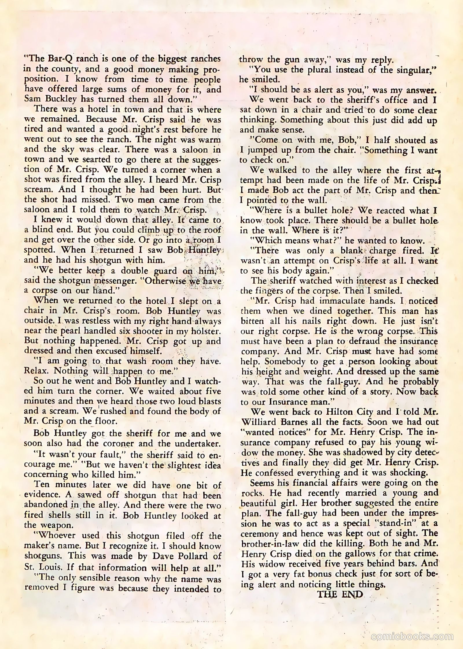 Wyatt Earp, Frontier Marshal #49 (1963) — page 19 of 36