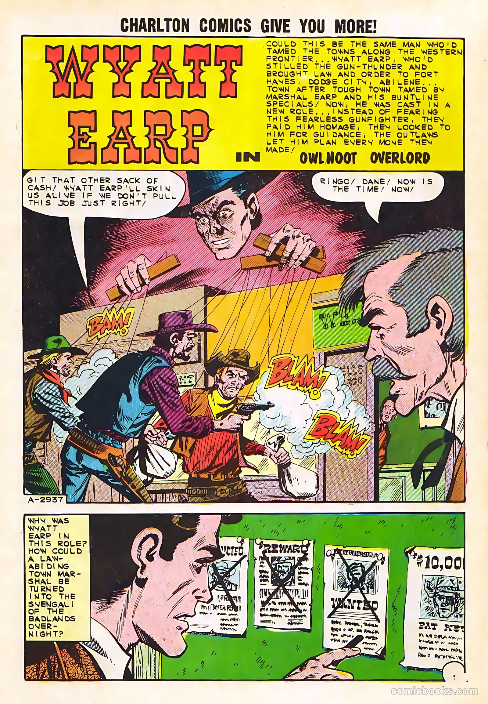 Wyatt Earp, Frontier Marshal #50 (1963) — page 3 of 36