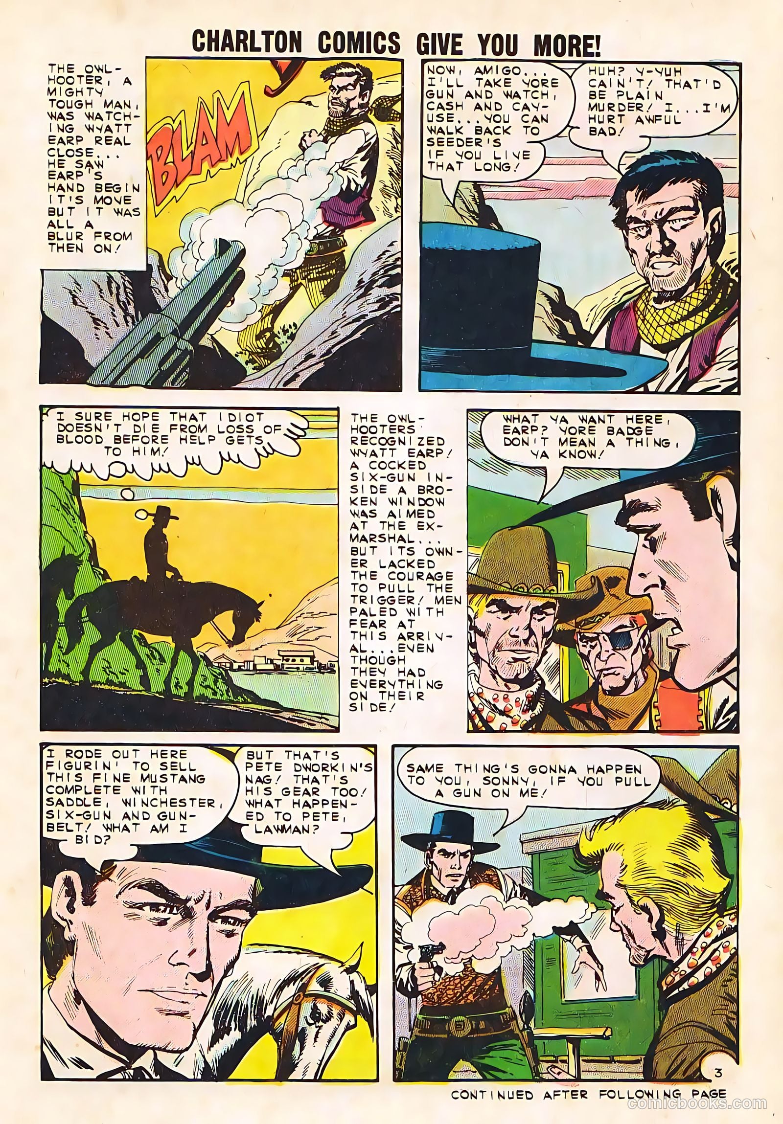 Wyatt Earp, Frontier Marshal #50 (1963) — page 5 of 36