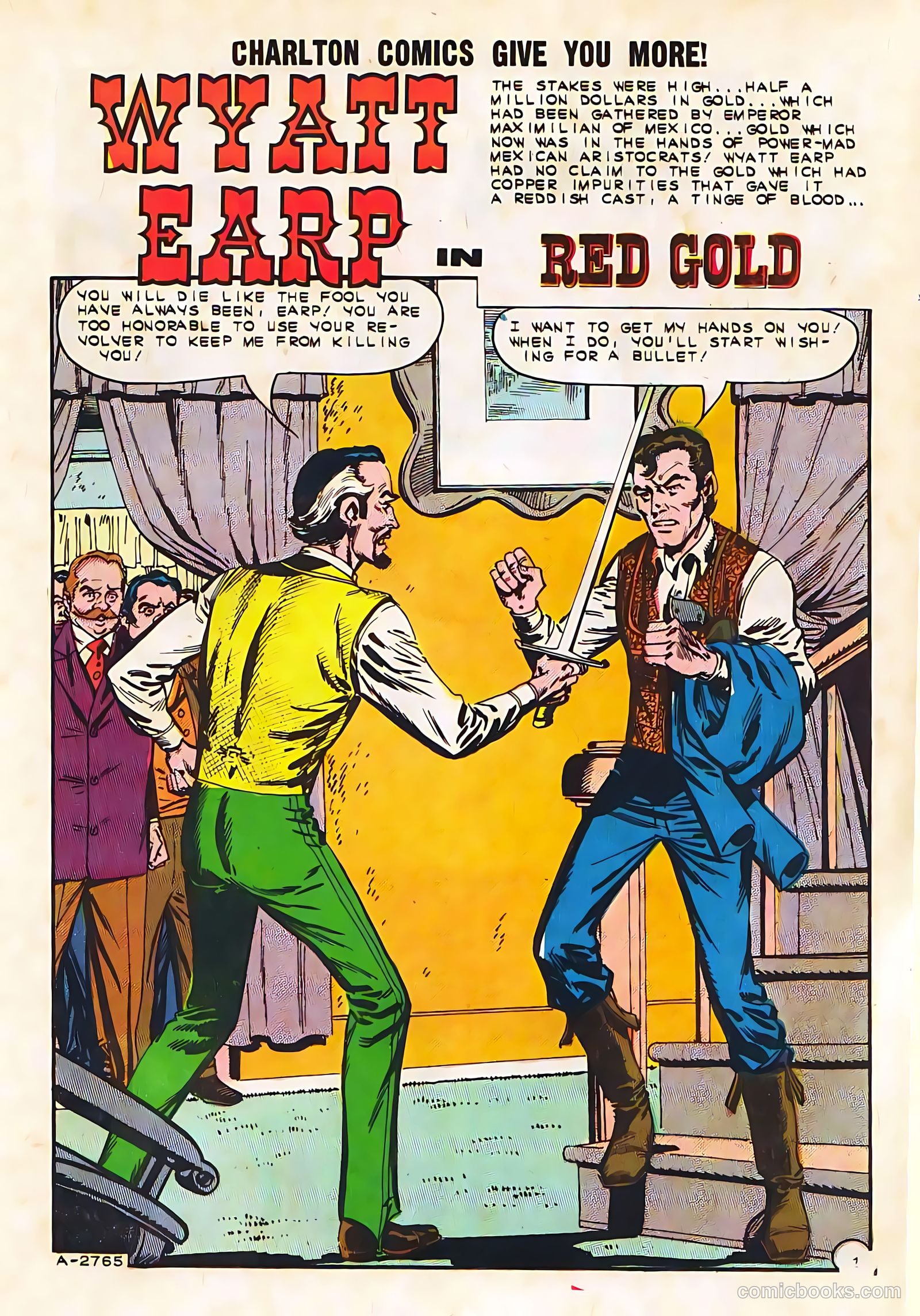 Wyatt Earp, Frontier Marshal #50 (1963) — page 11 of 36