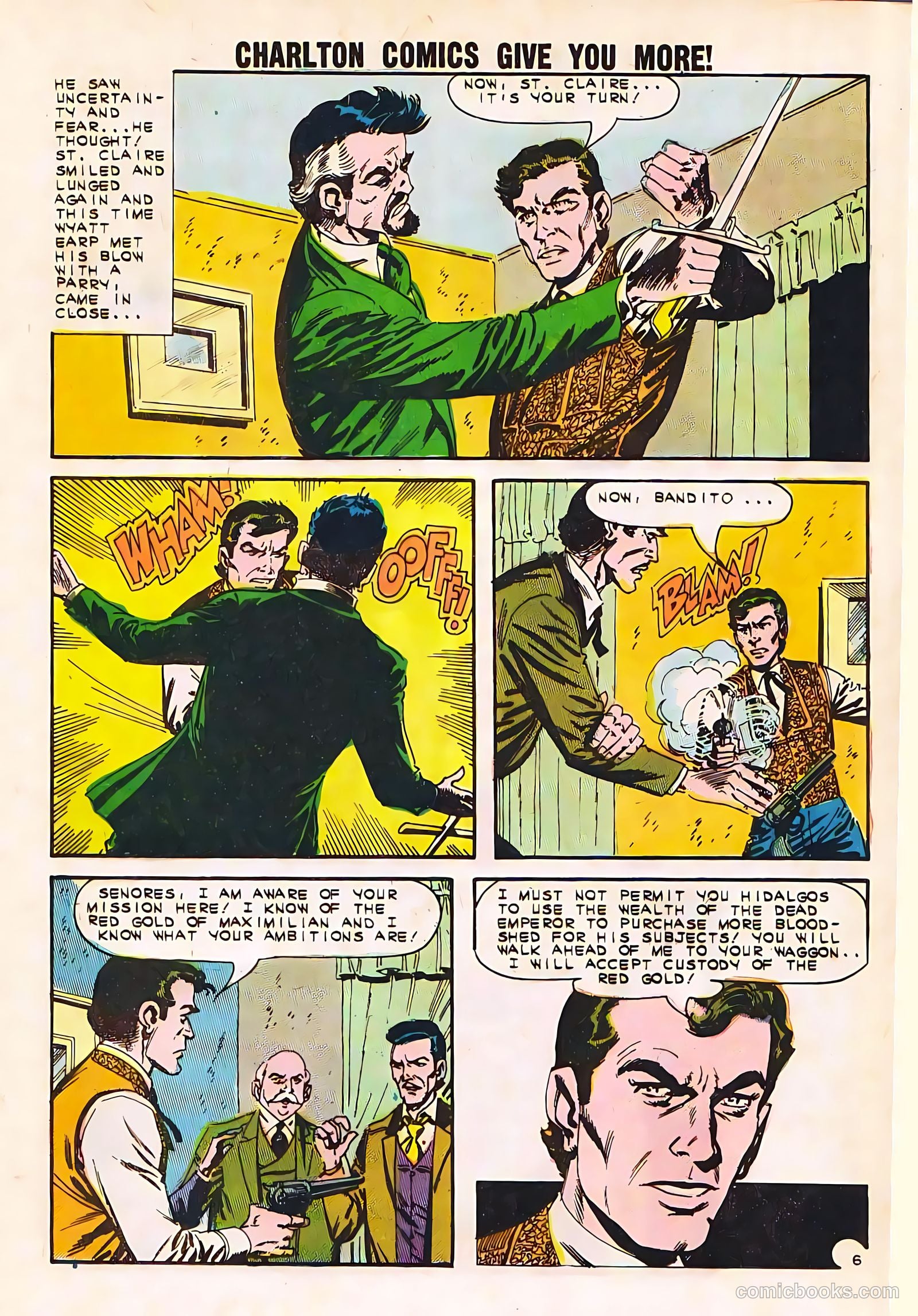 Wyatt Earp, Frontier Marshal #50 (1963) — page 17 of 36
