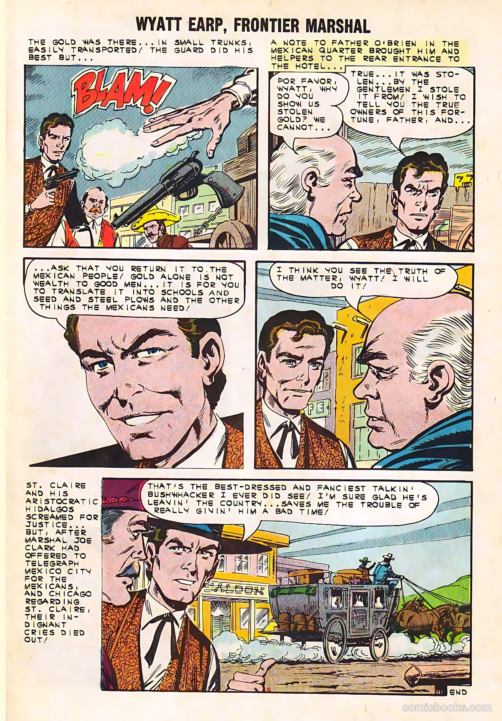 Wyatt Earp, Frontier Marshal #50 (1963) — page 18 of 36