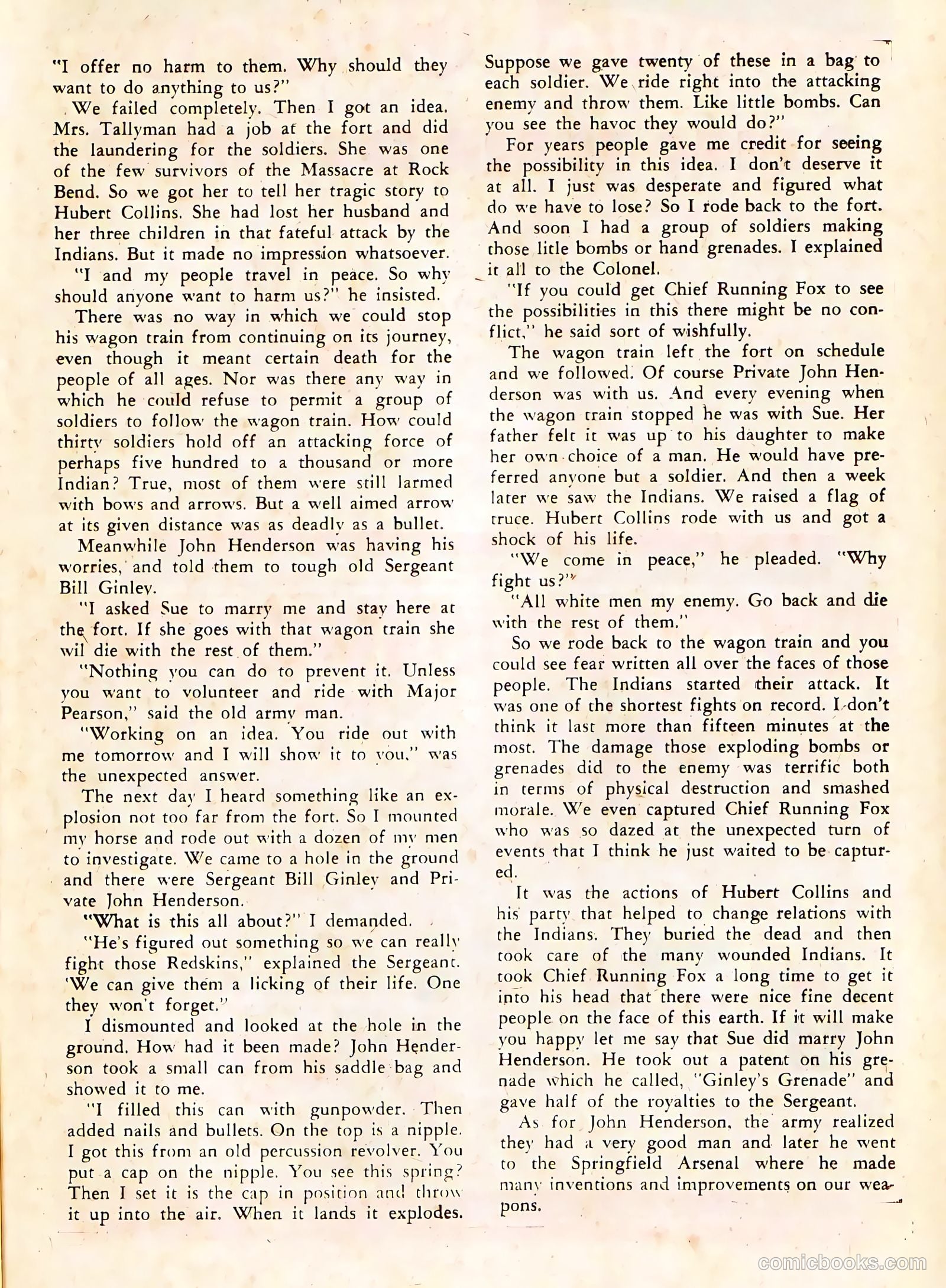 Wyatt Earp, Frontier Marshal #50 (1963) — page 21 of 36