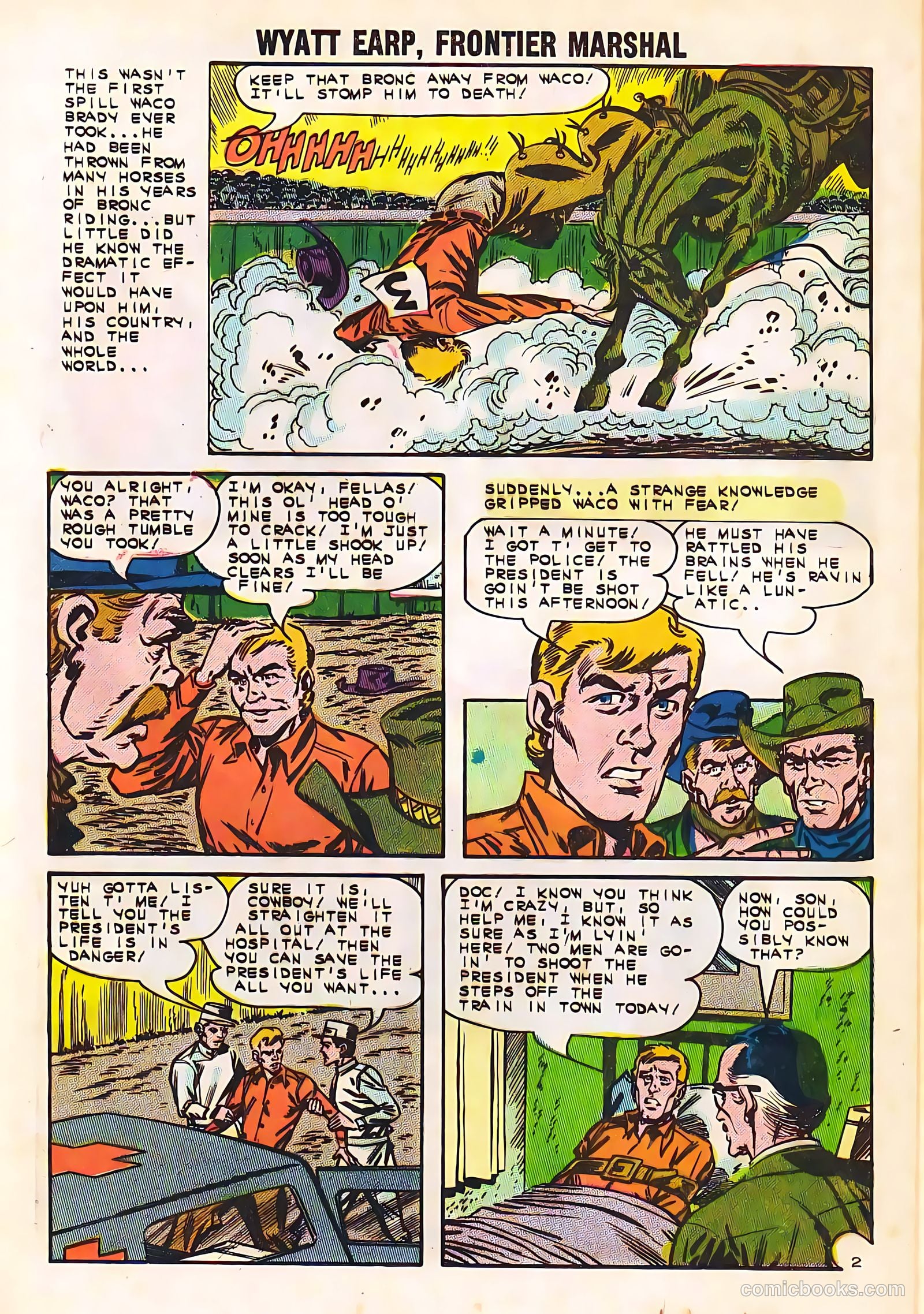 Wyatt Earp, Frontier Marshal #50 (1963) — page 24 of 36