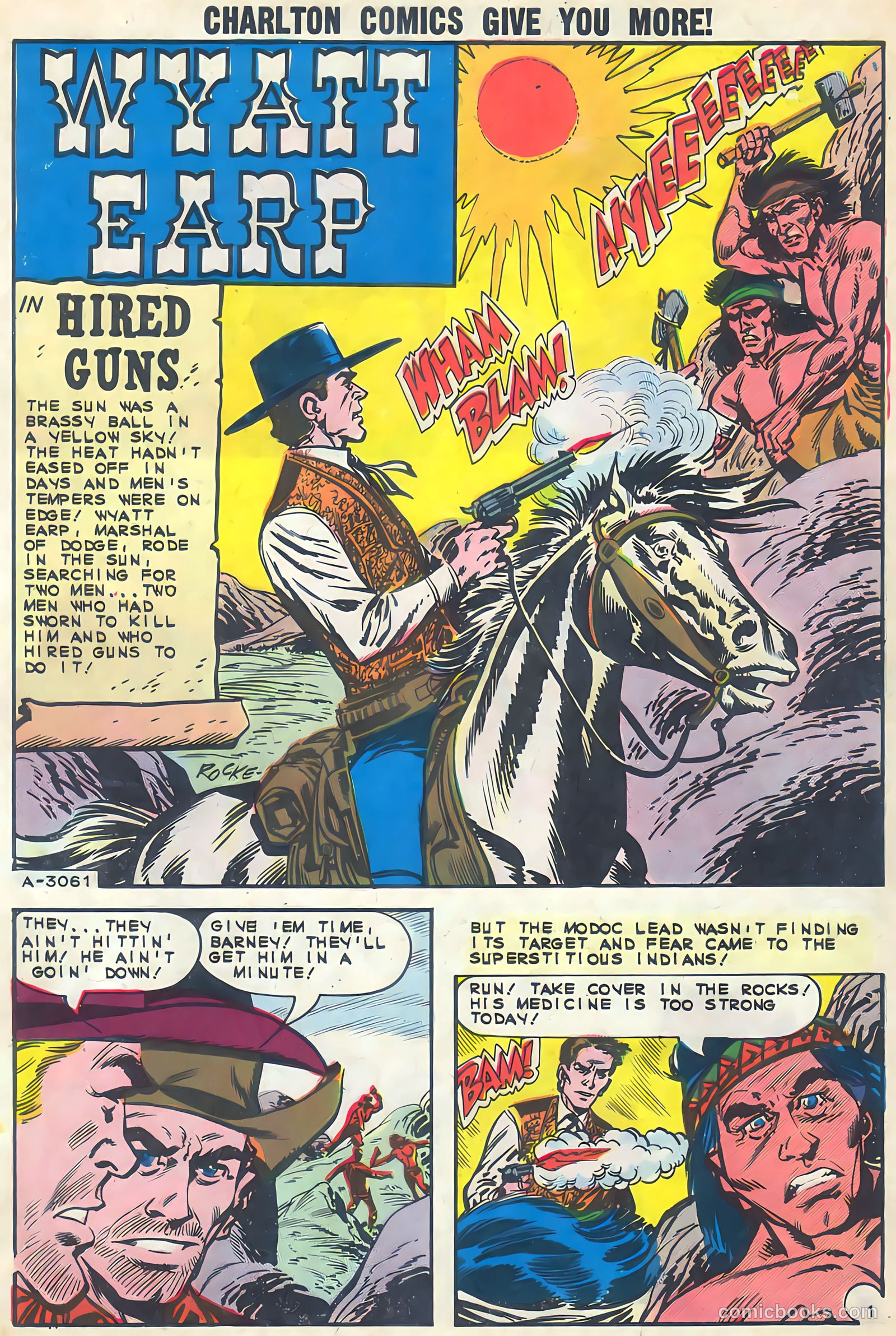 Wyatt Earp, Frontier Marshal #51 (1968) — page 3 of 36