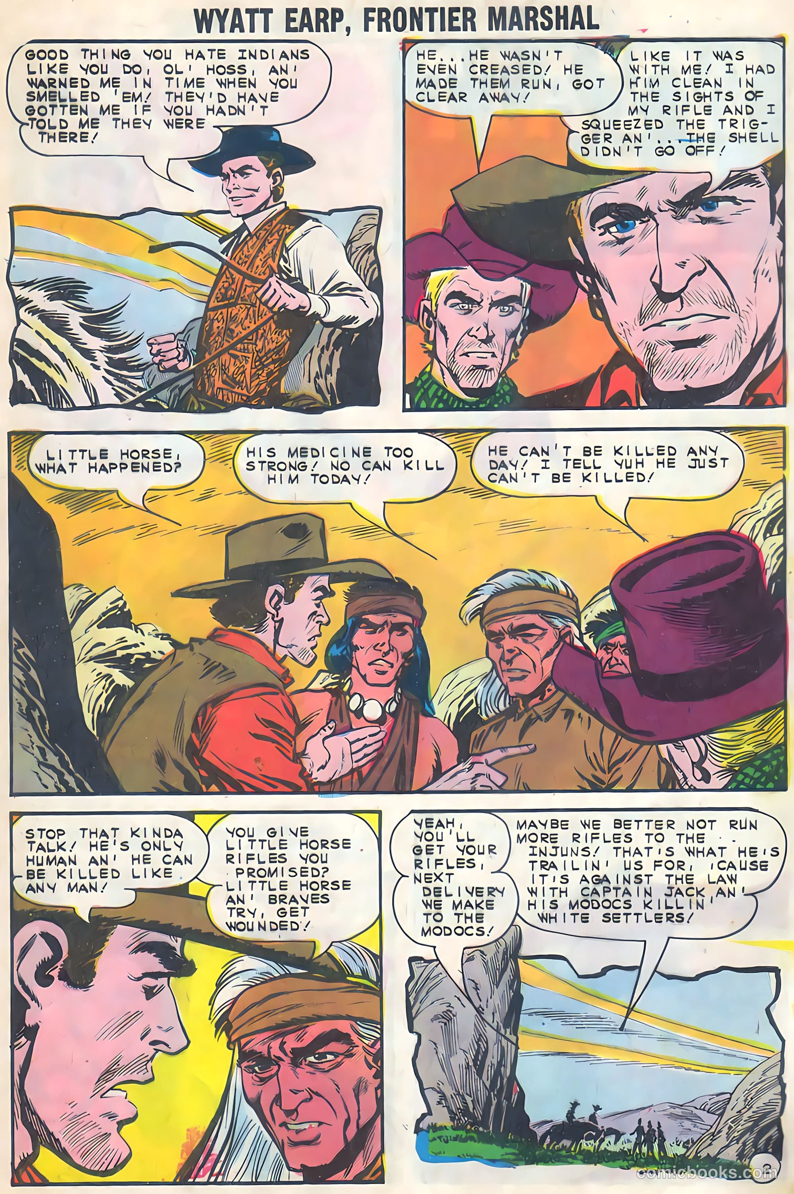 Wyatt Earp, Frontier Marshal #51 (1968) — page 4 of 36