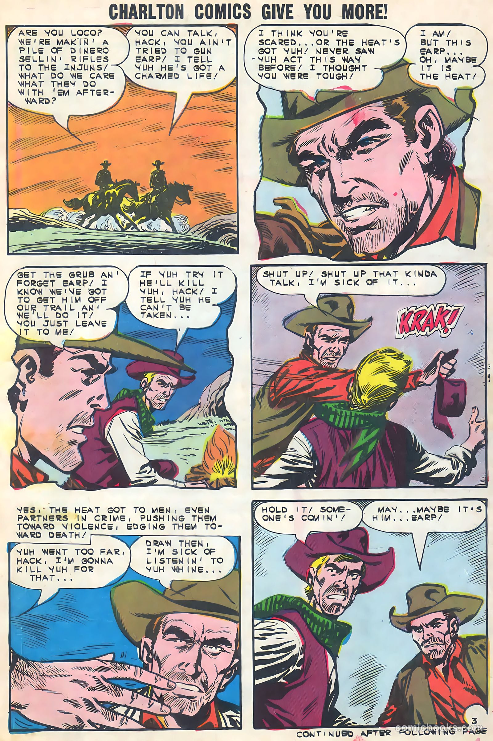 Wyatt Earp, Frontier Marshal #51 (1968) — page 5 of 36