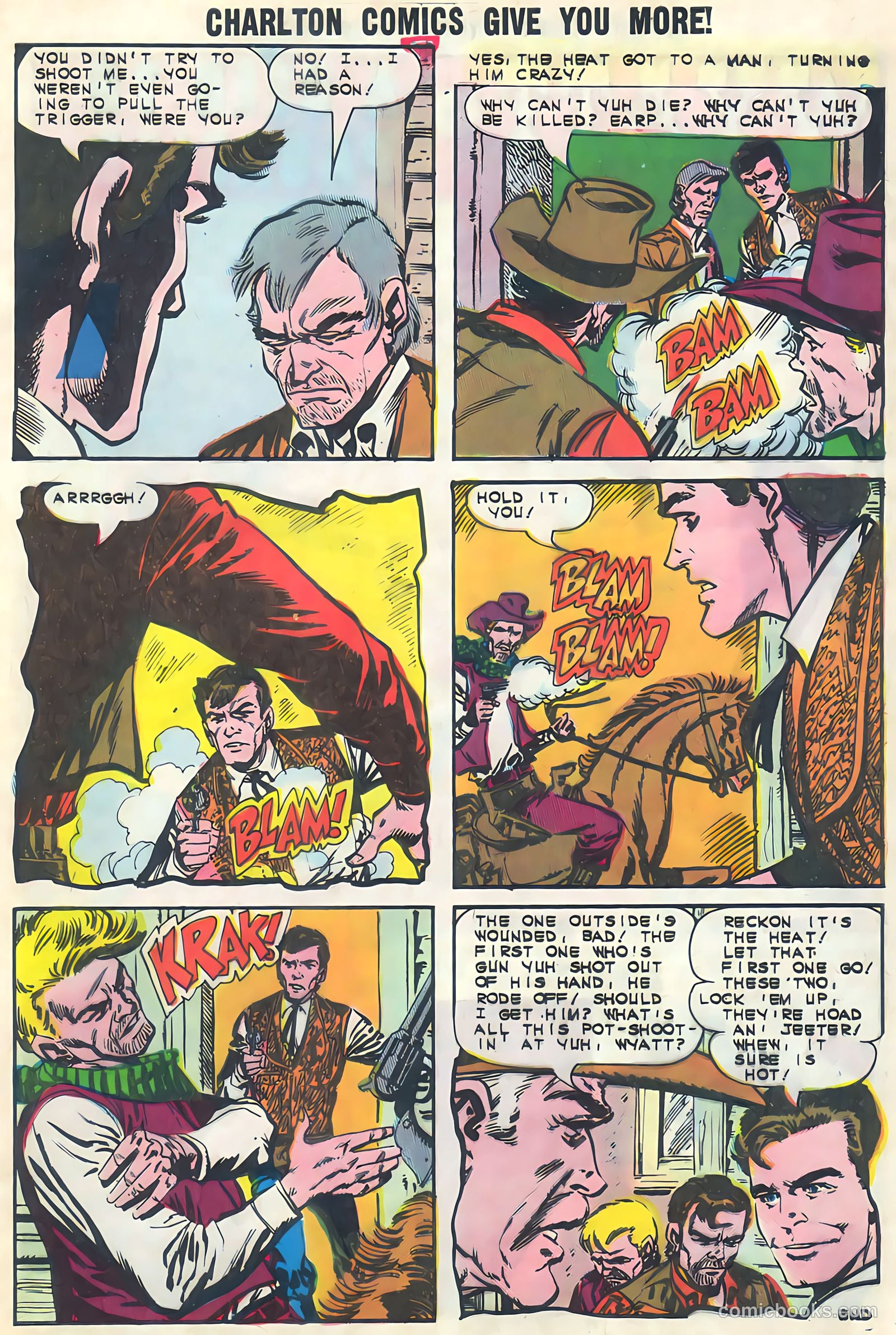 Wyatt Earp, Frontier Marshal #51 (1968) — page 9 of 36