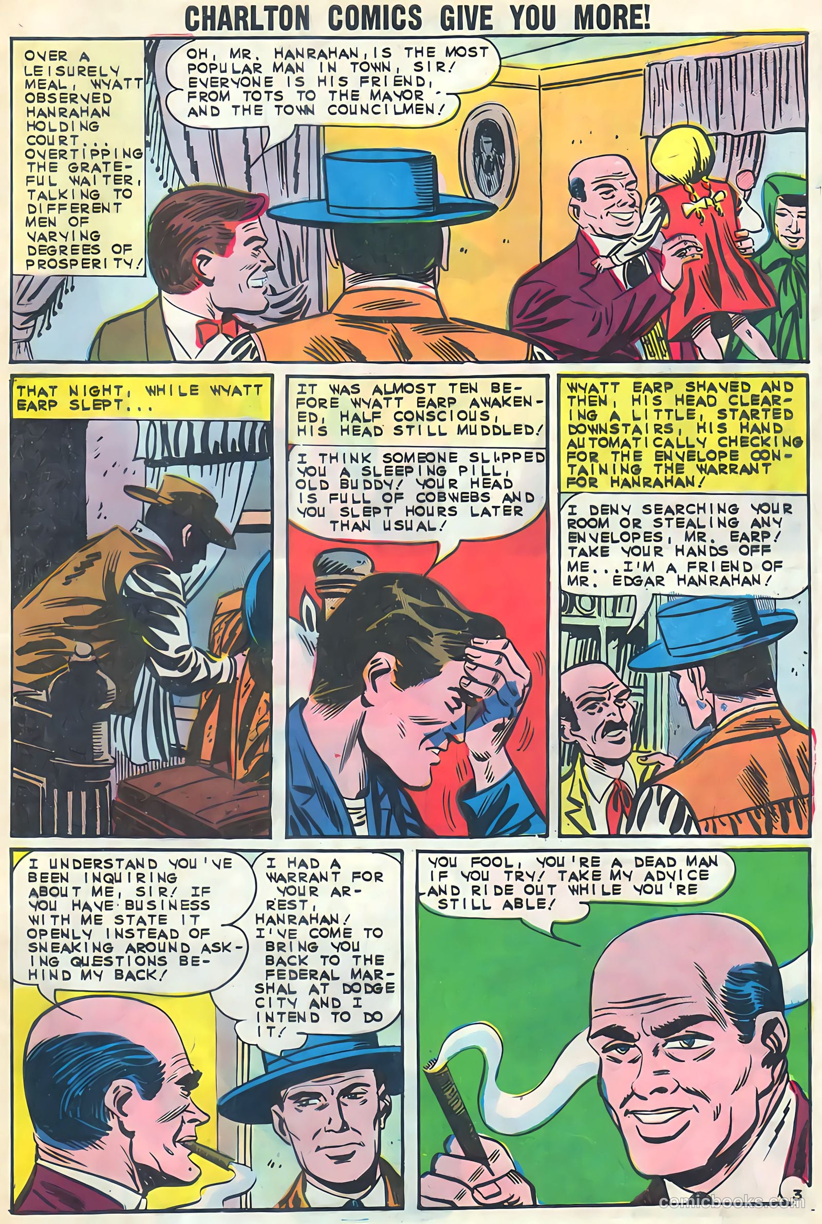 Wyatt Earp, Frontier Marshal #51 (1968) — page 29 of 36