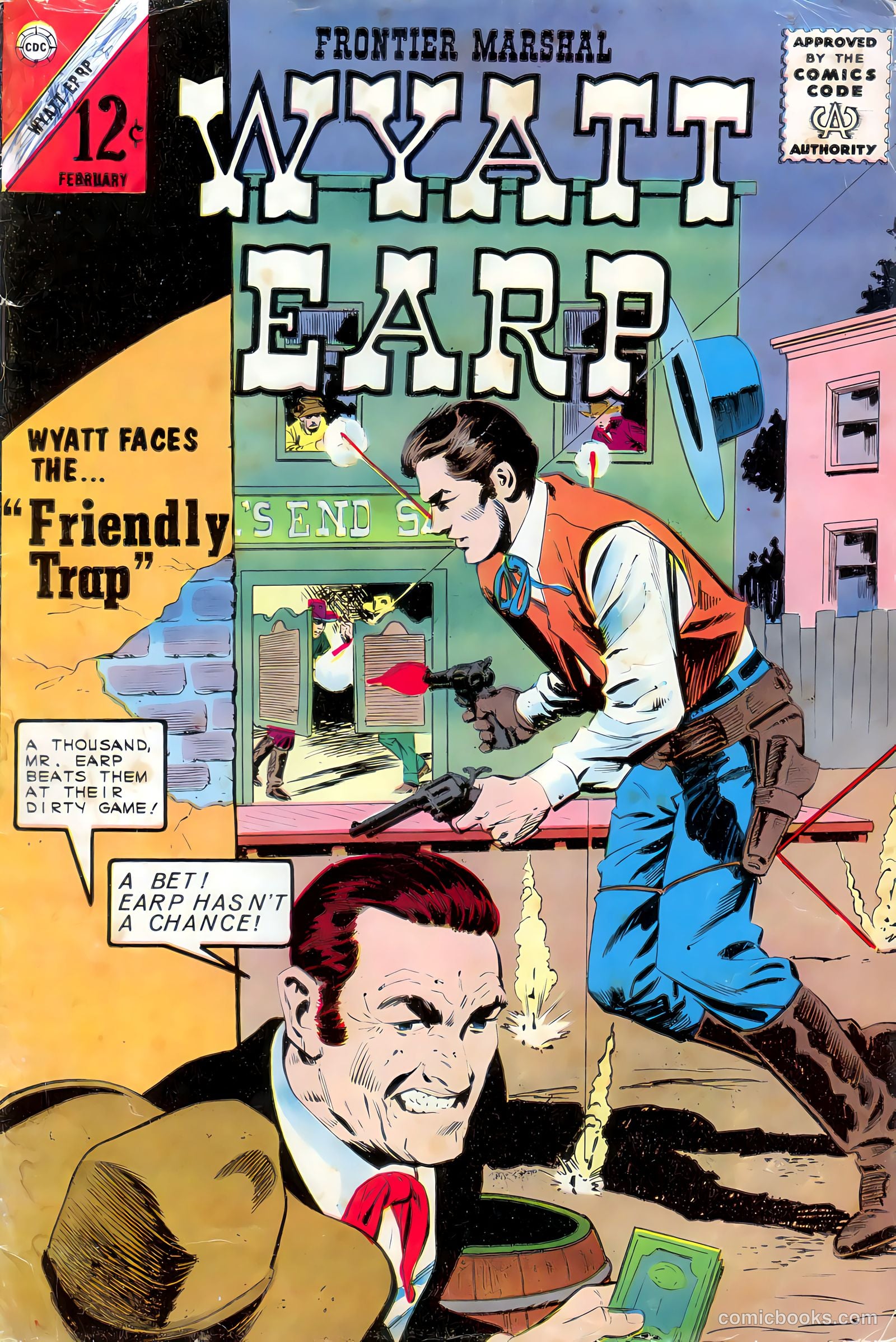Wyatt Earp, Frontier Marshal #52 (1964) — page 2 of 37