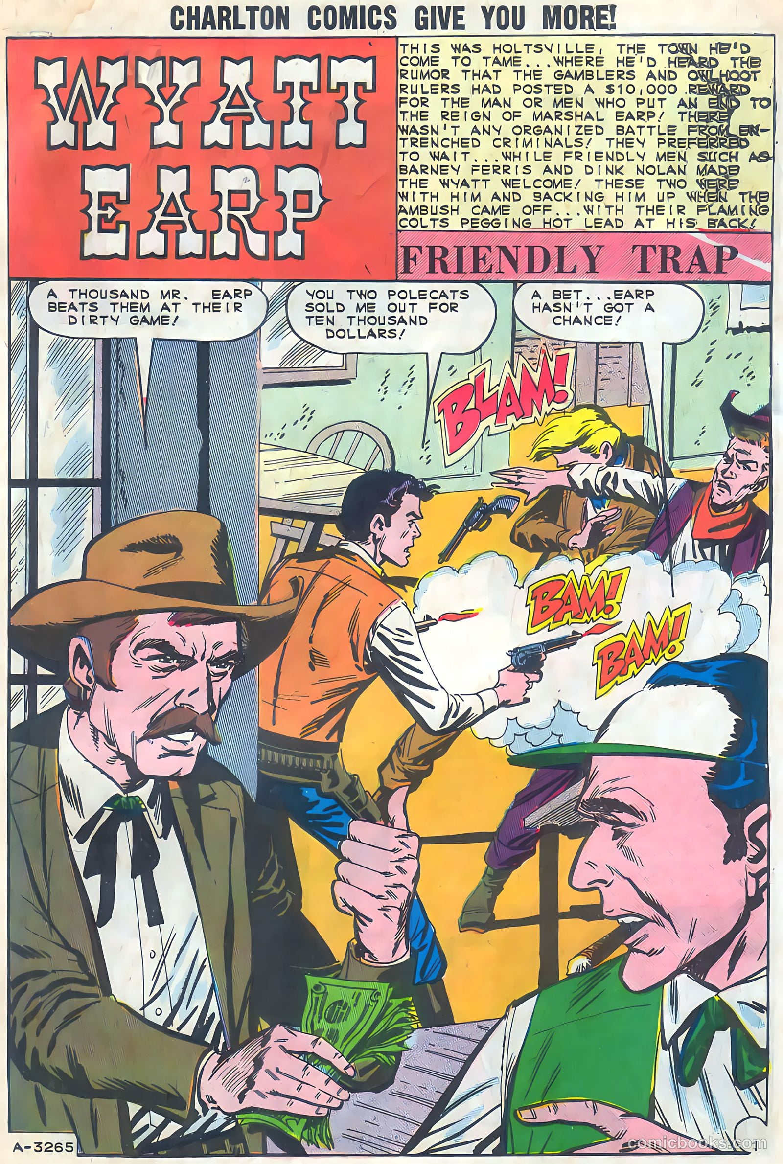 Wyatt Earp, Frontier Marshal #52 (1964) — page 4 of 37