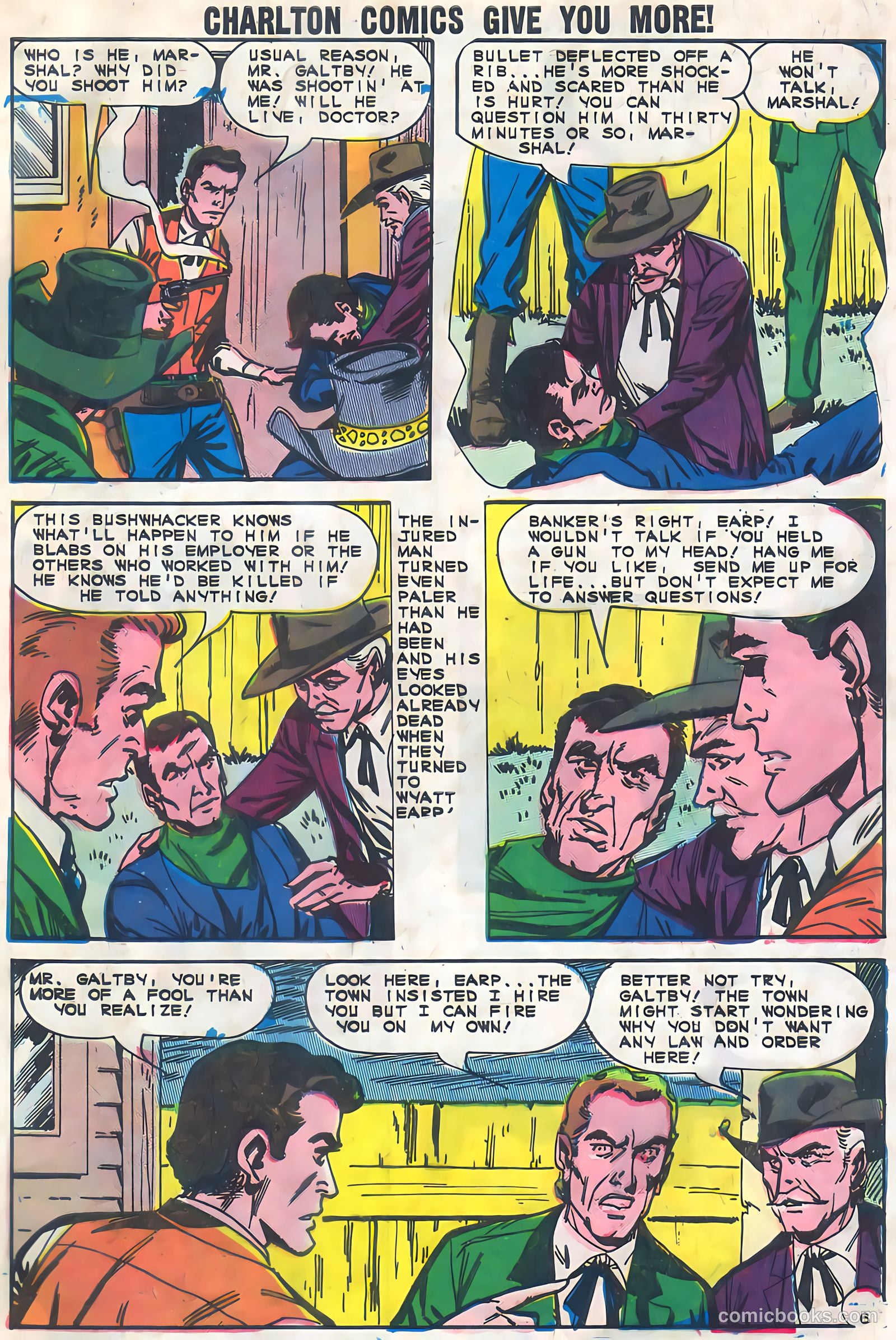Wyatt Earp, Frontier Marshal #52 (1964) — page 10 of 37
