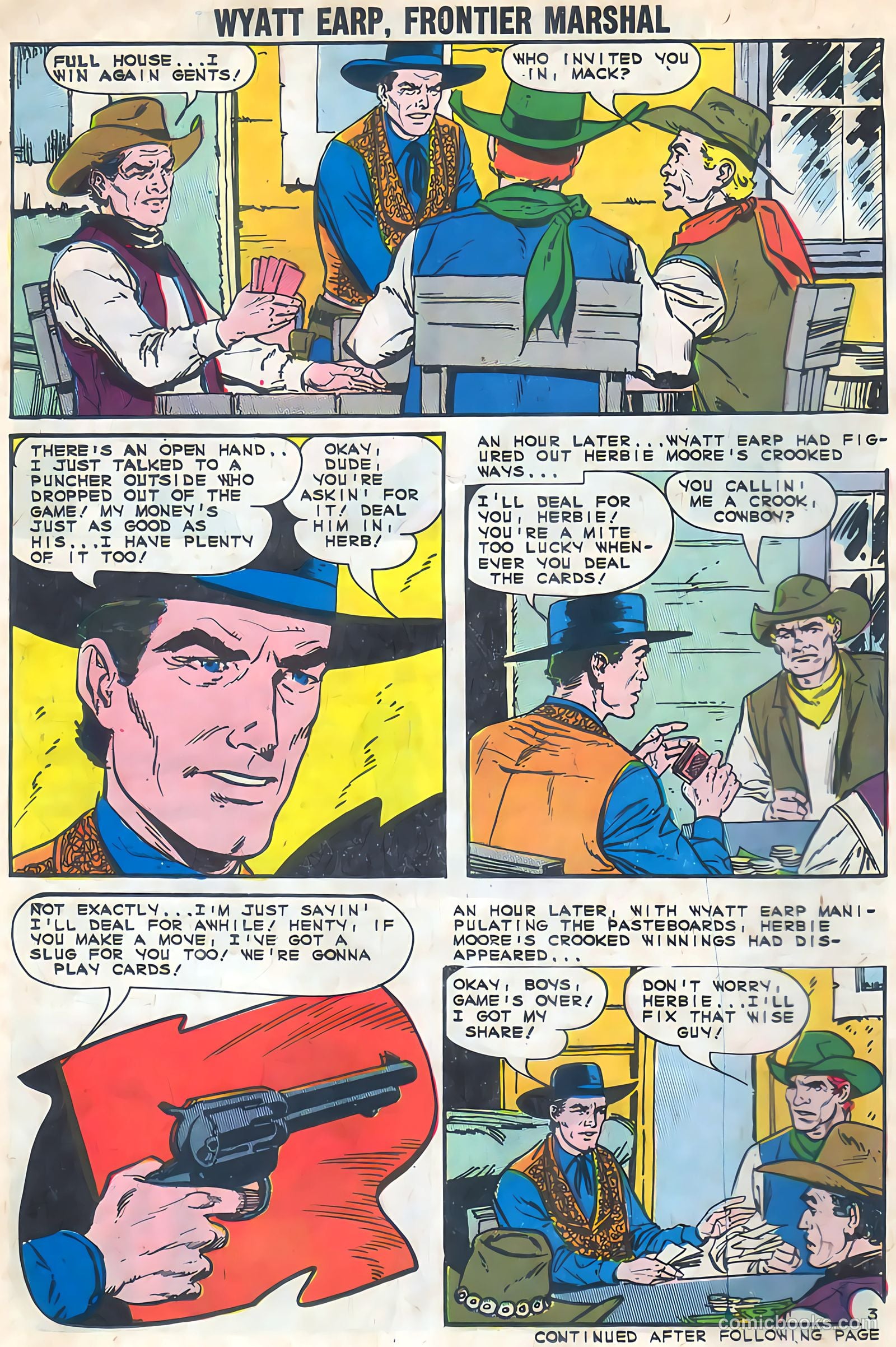 Wyatt Earp, Frontier Marshal #52 (1964) — page 15 of 37