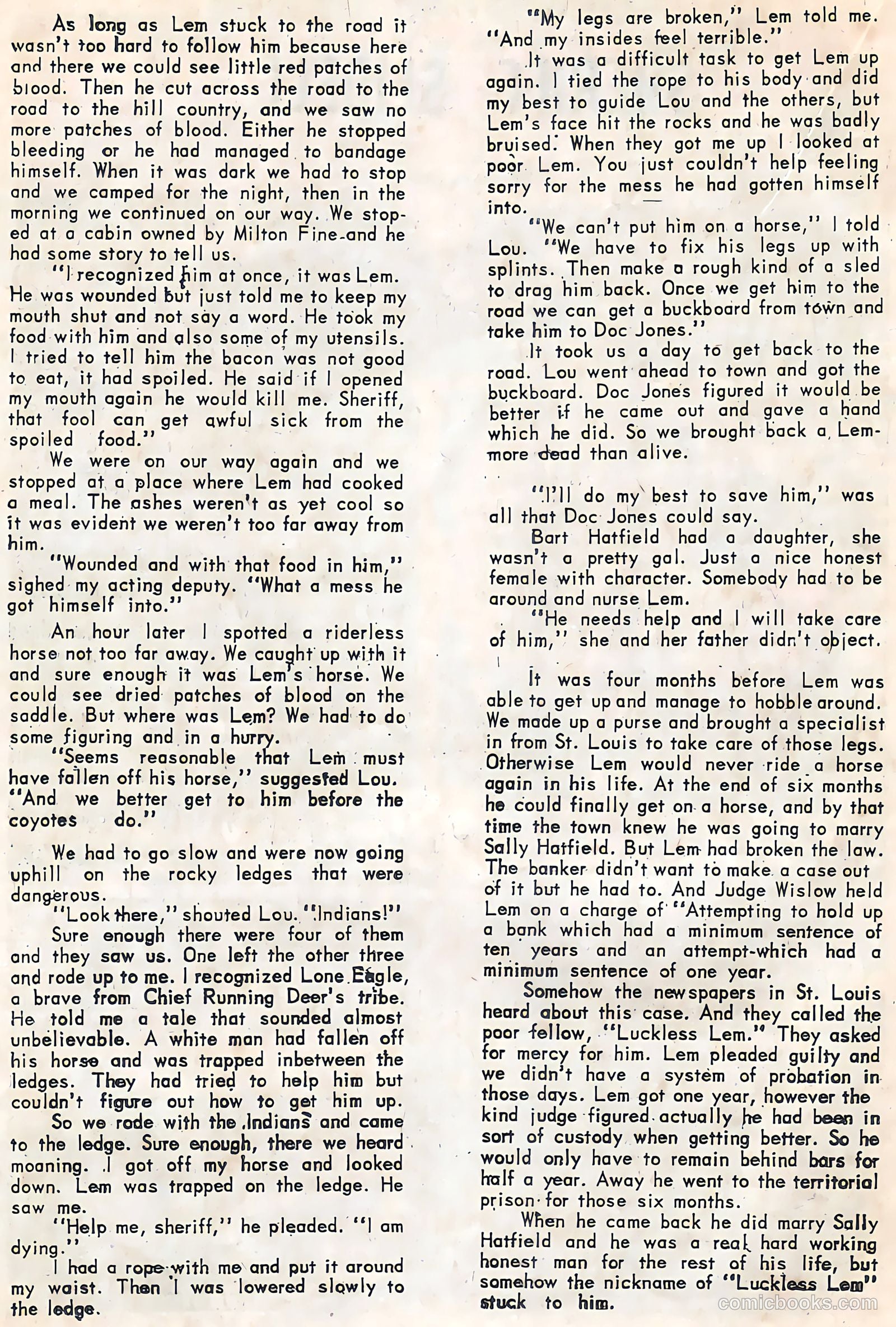Wyatt Earp, Frontier Marshal #52 (1964) — page 21 of 37