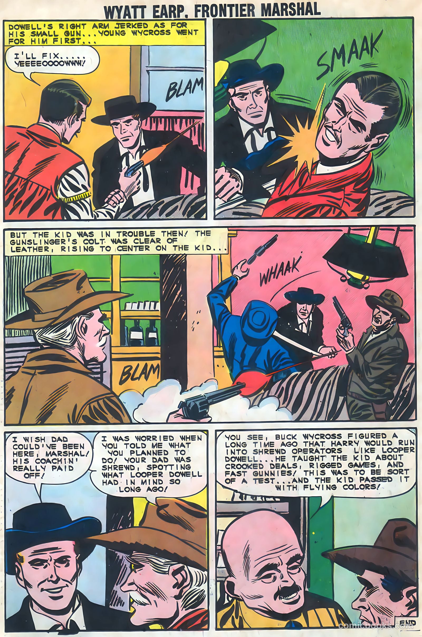 Wyatt Earp, Frontier Marshal #52 (1964) — page 27 of 37