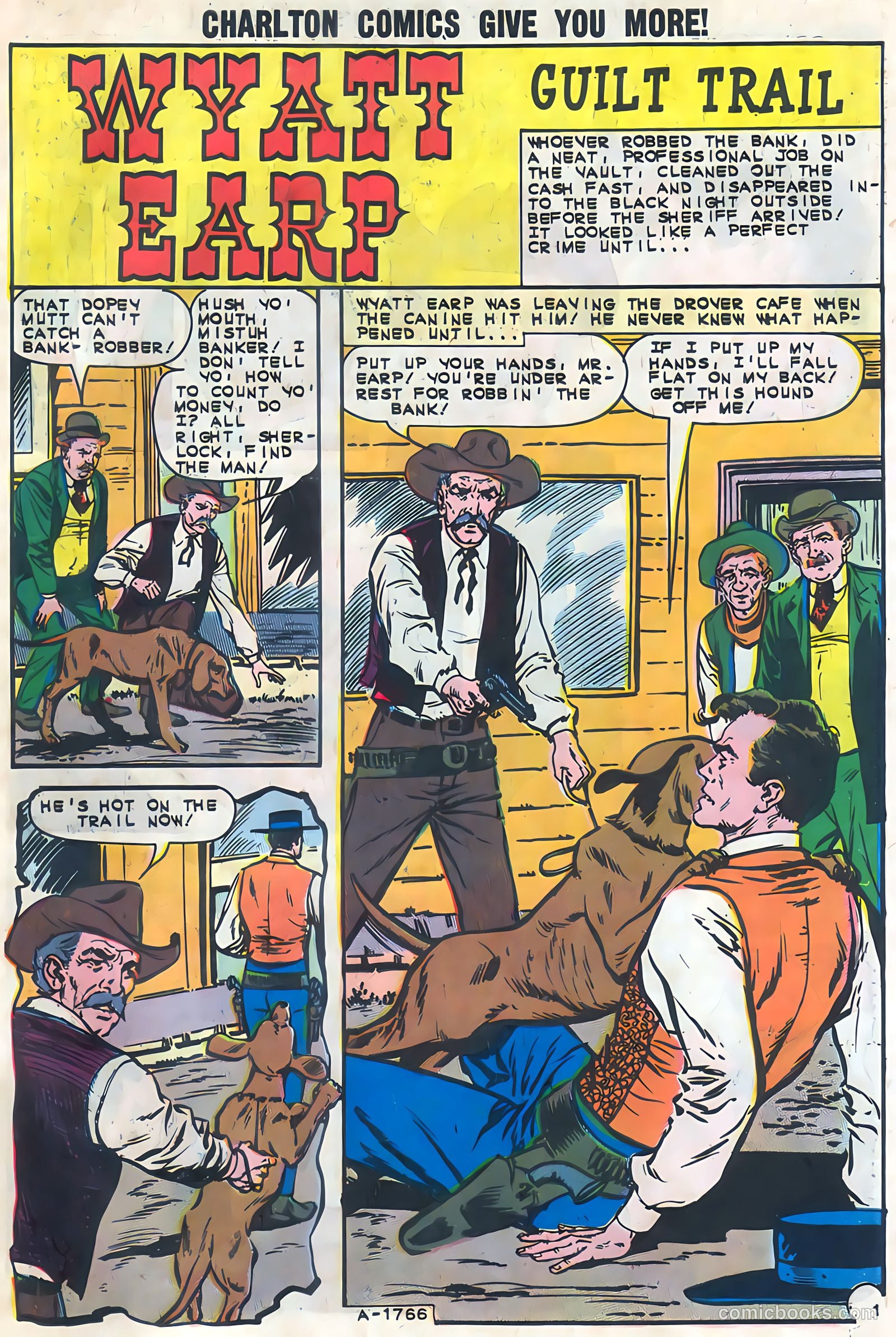 Wyatt Earp, Frontier Marshal #52 (1964) — page 28 of 37