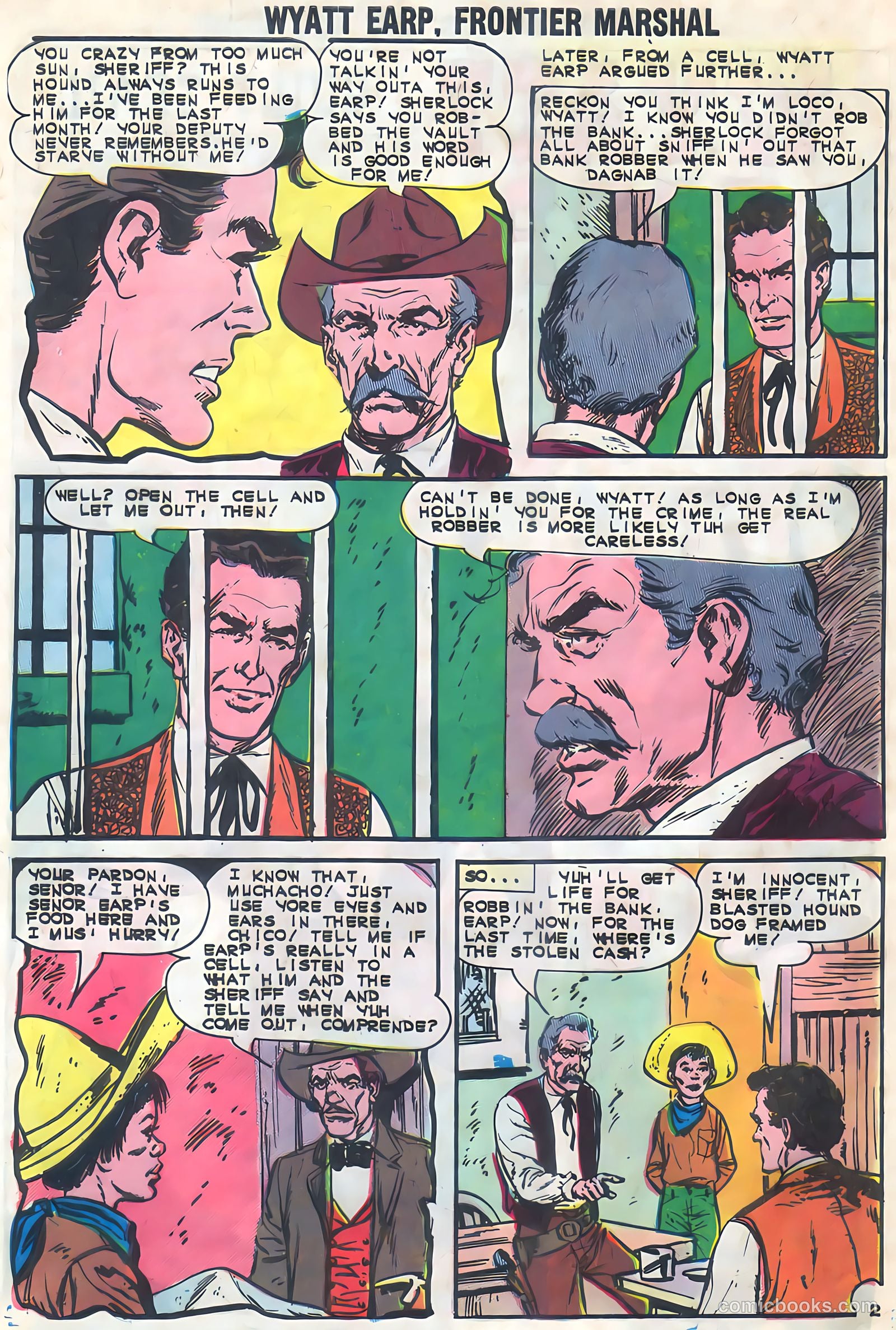 Wyatt Earp, Frontier Marshal #52 (1964) — page 29 of 37