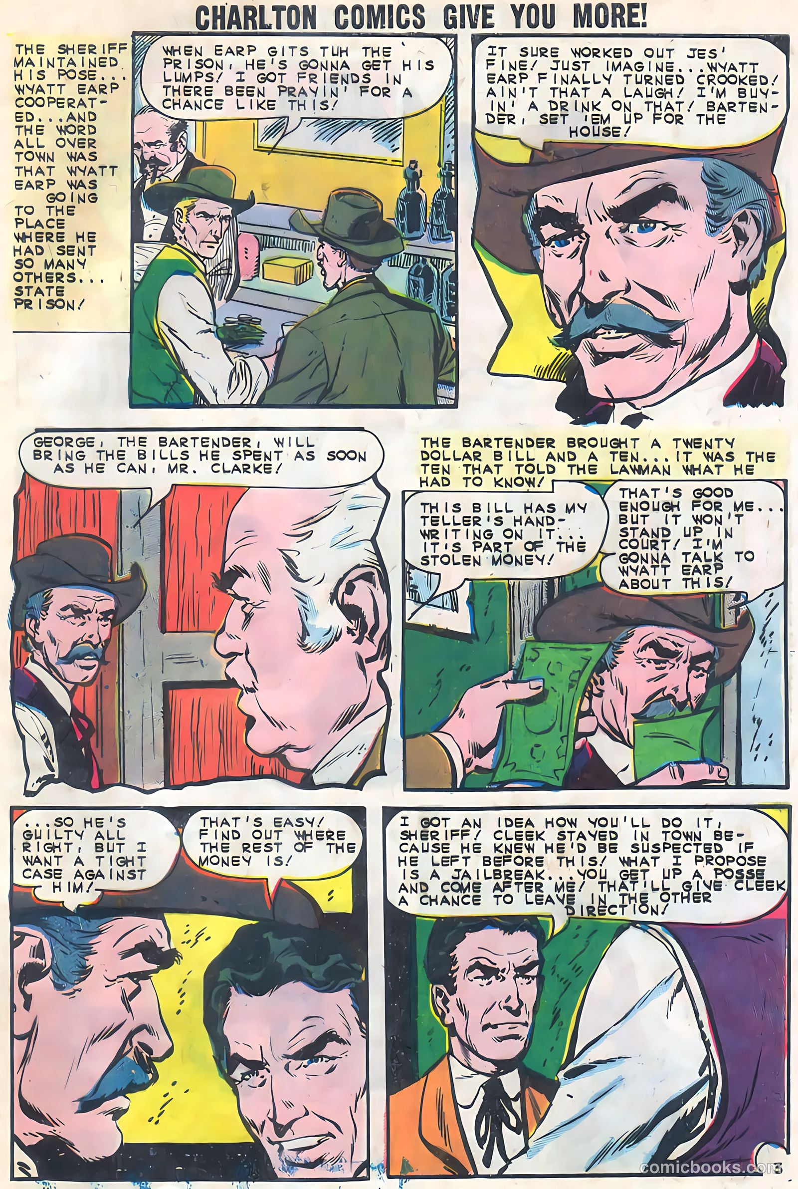 Wyatt Earp, Frontier Marshal #52 (1964) — page 30 of 37
