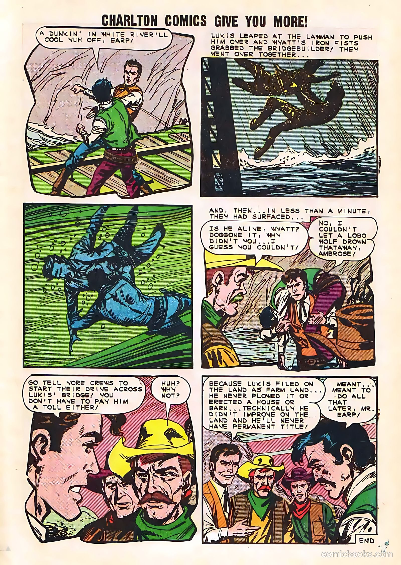 Wyatt Earp, Frontier Marshal #53 (1964) — page 9 of 36