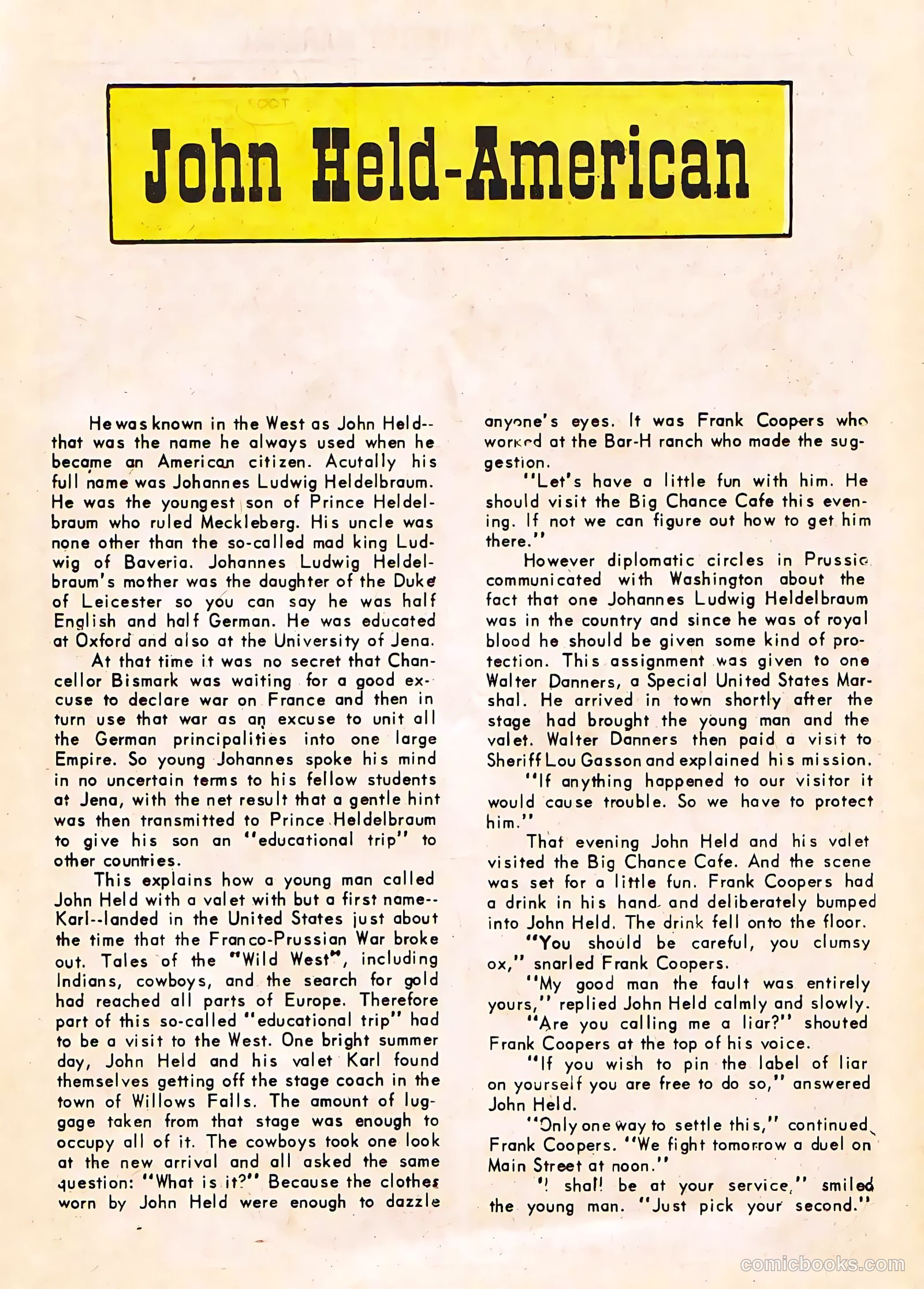 Wyatt Earp, Frontier Marshal #53 (1964) — page 17 of 36