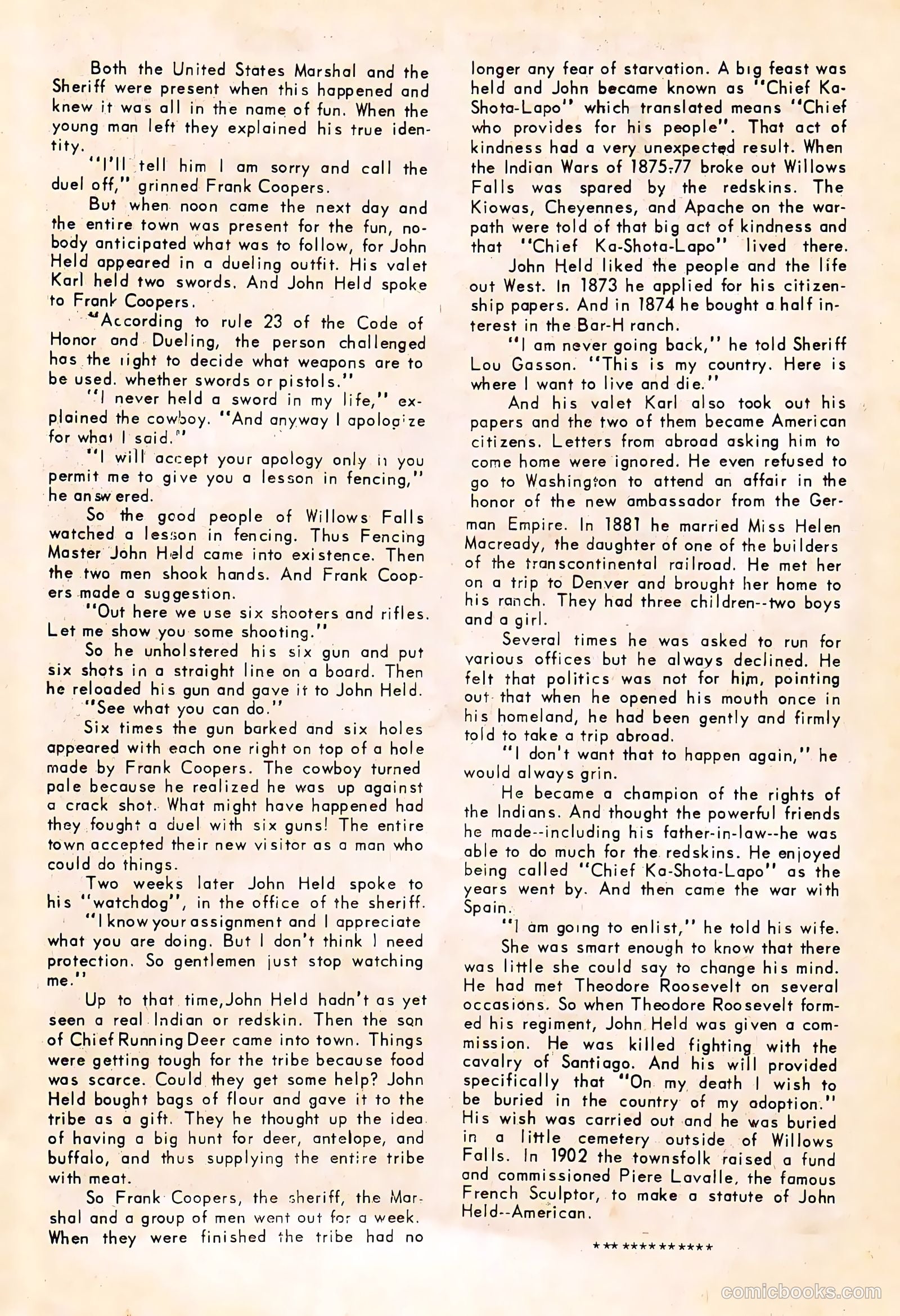 Wyatt Earp, Frontier Marshal #53 (1964) — page 18 of 36