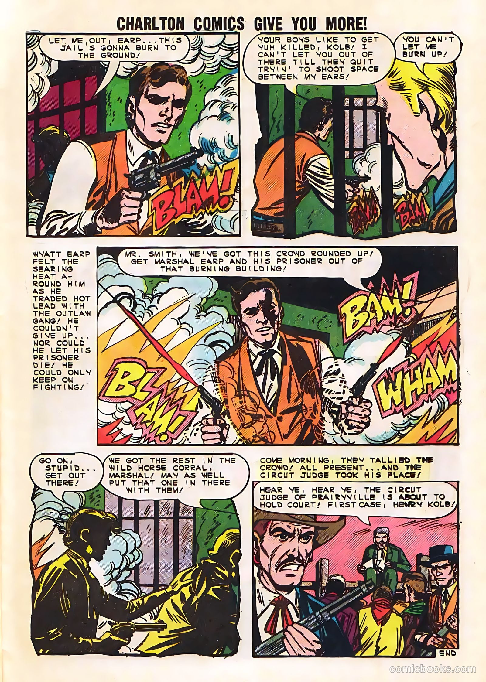Wyatt Earp, Frontier Marshal #53 (1964) — page 25 of 36