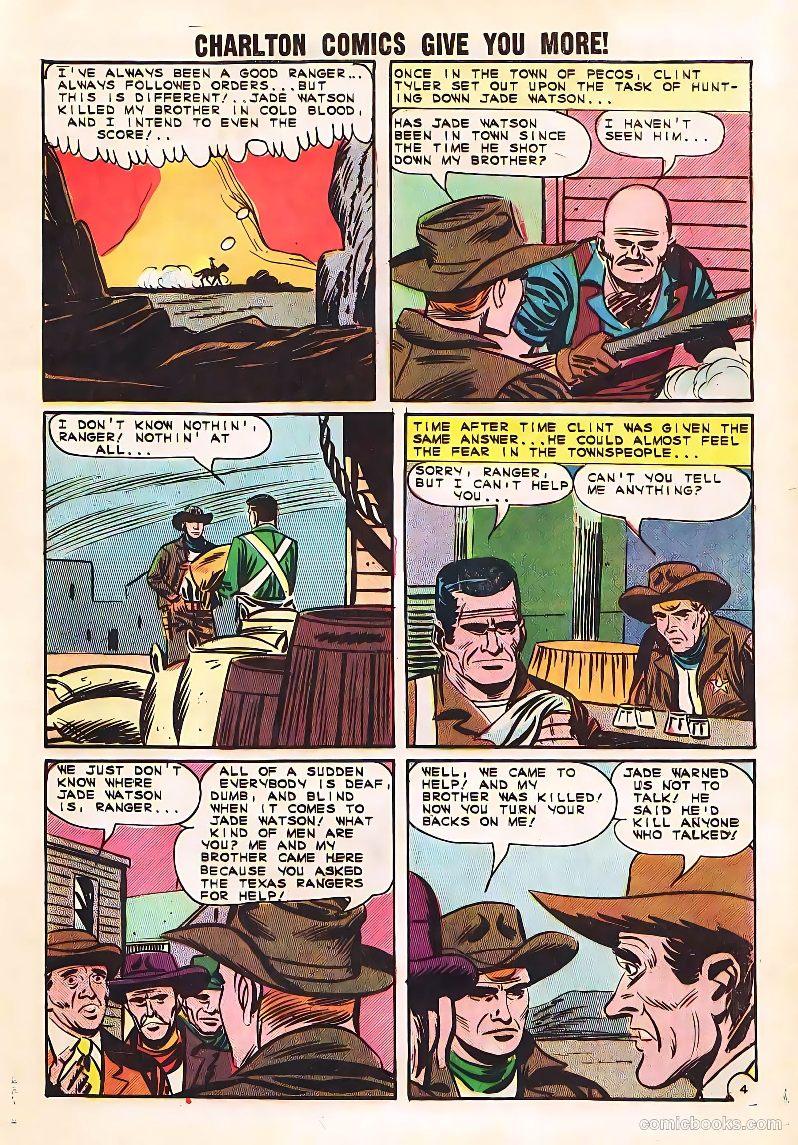 Wyatt Earp, Frontier Marshal #53 (1964) — page 29 of 36
