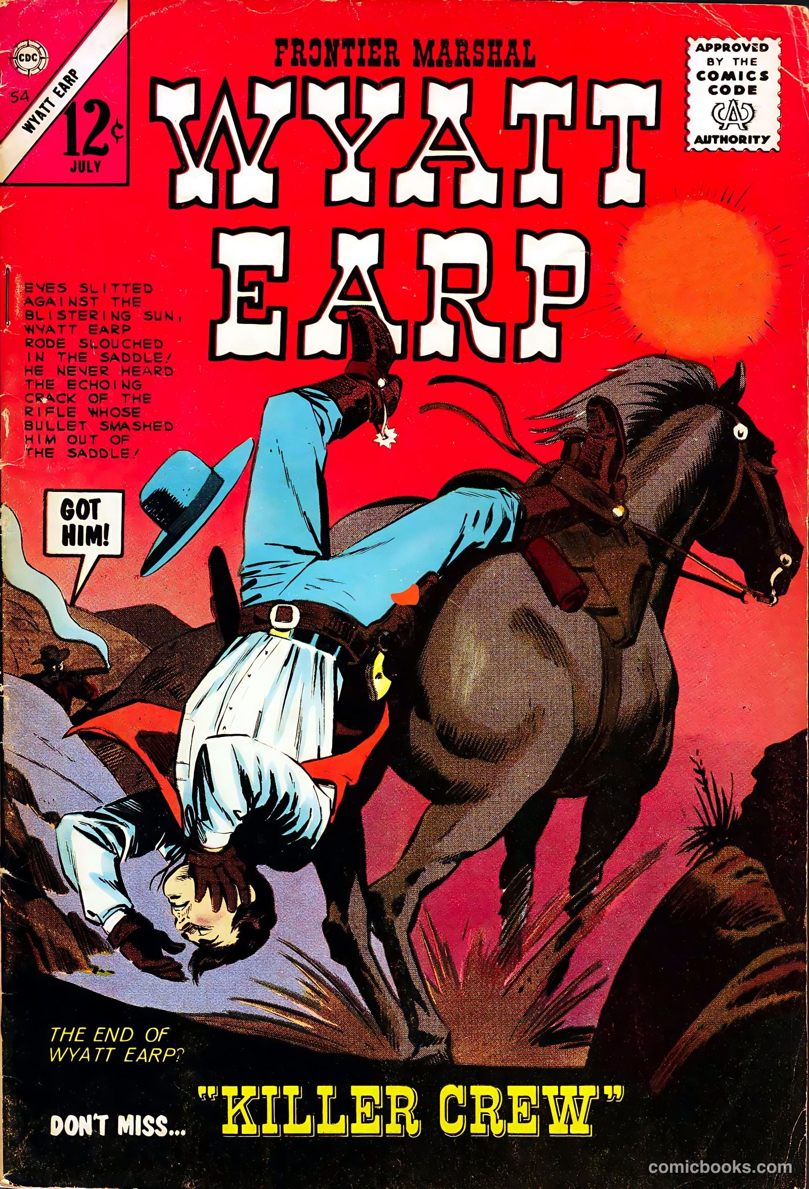 Wyatt Earp, Frontier Marshal #54
