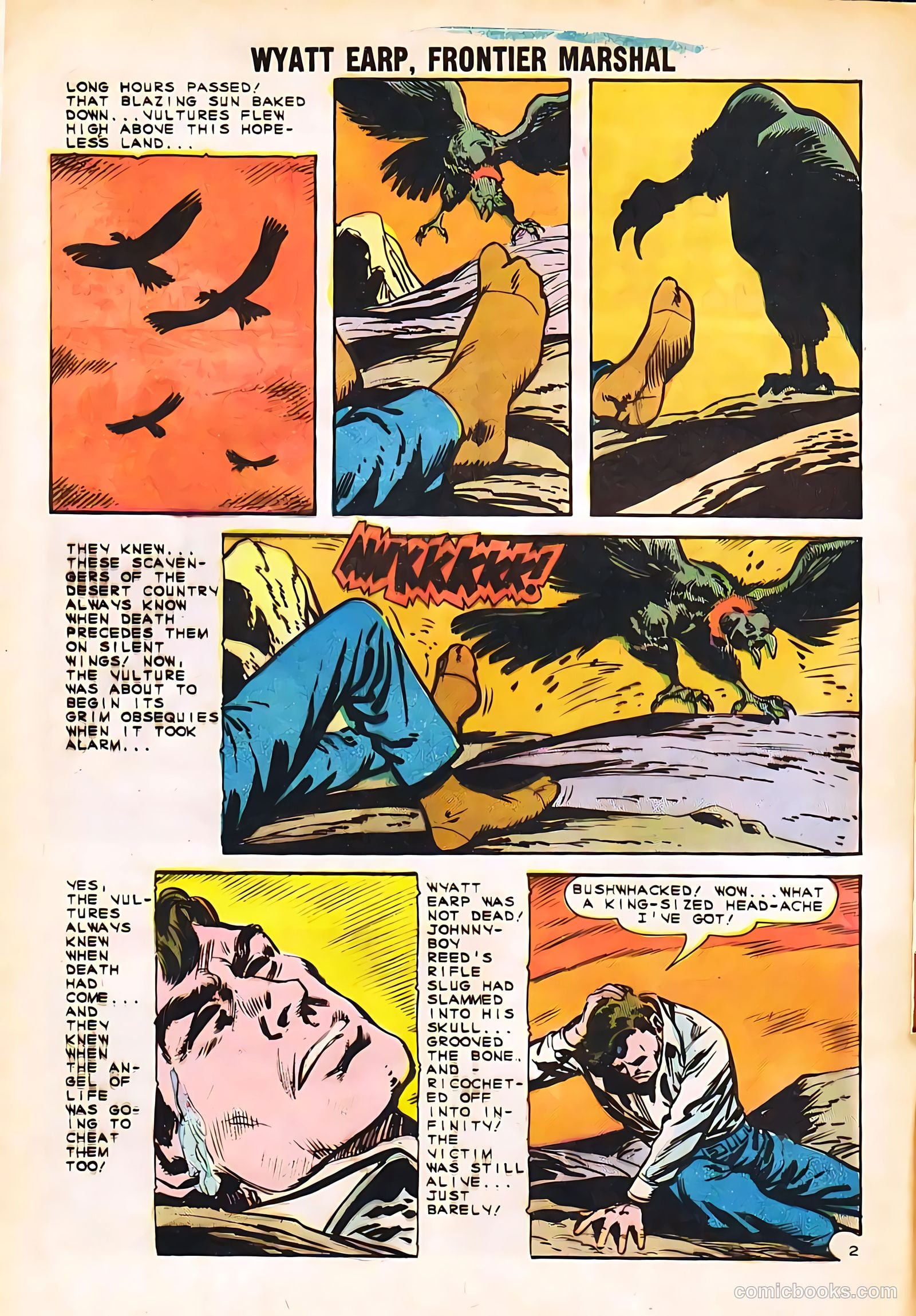 Wyatt Earp, Frontier Marshal #54 (1964) — page 4 of 36