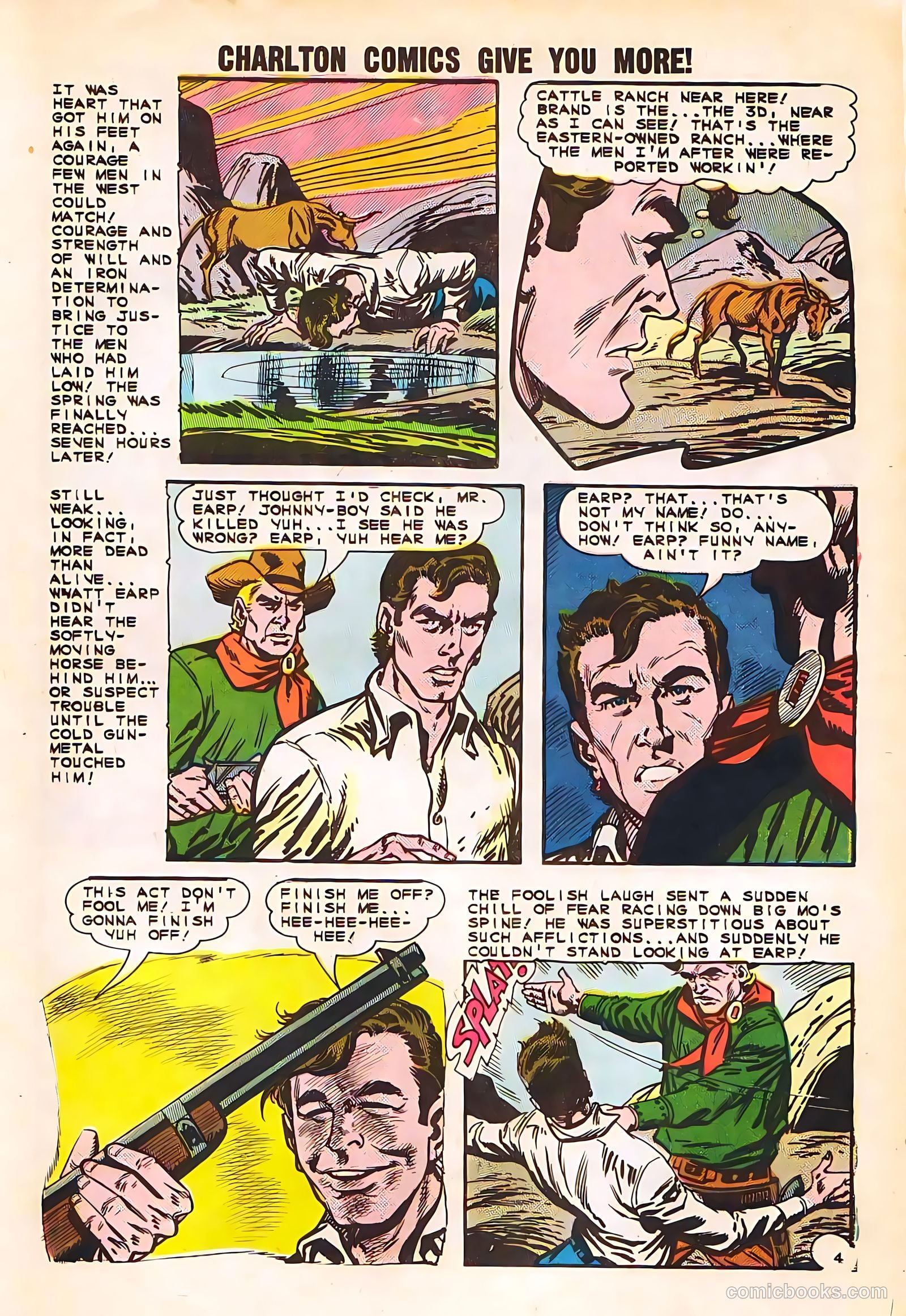Wyatt Earp, Frontier Marshal #54 (1964) — page 7 of 36