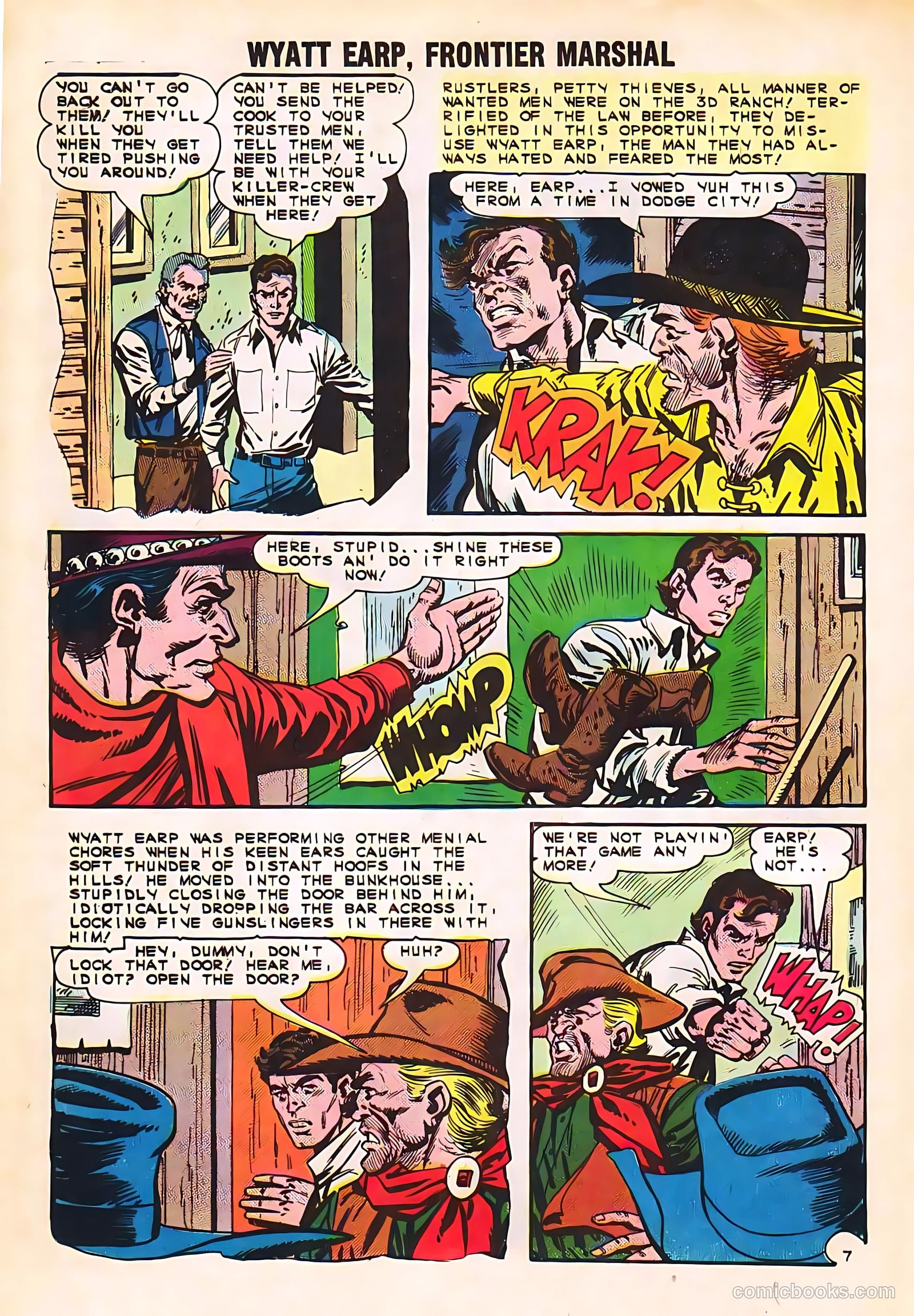 Wyatt Earp, Frontier Marshal #54 (1964) — page 10 of 36