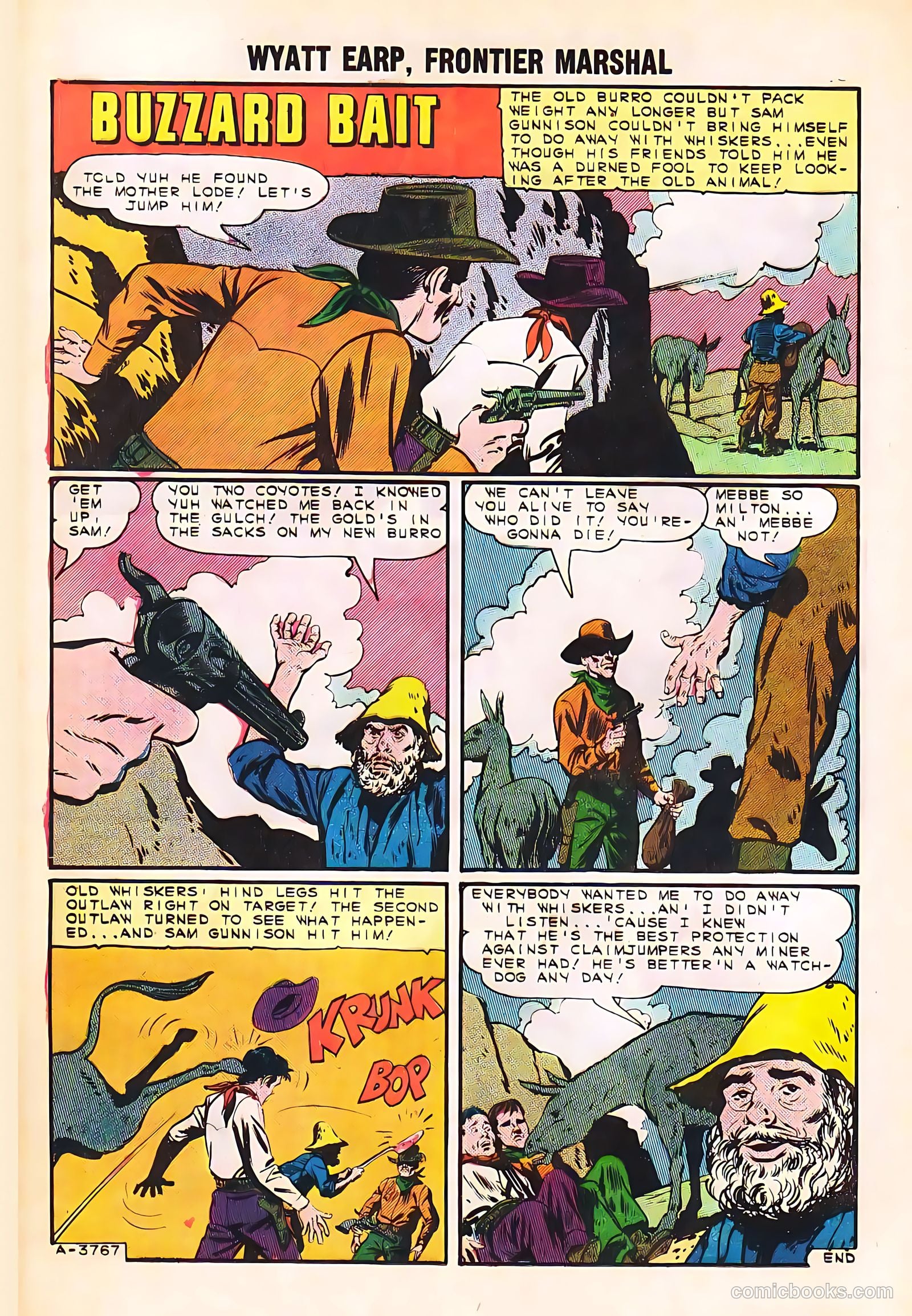 Wyatt Earp, Frontier Marshal #54 (1964) — page 12 of 36
