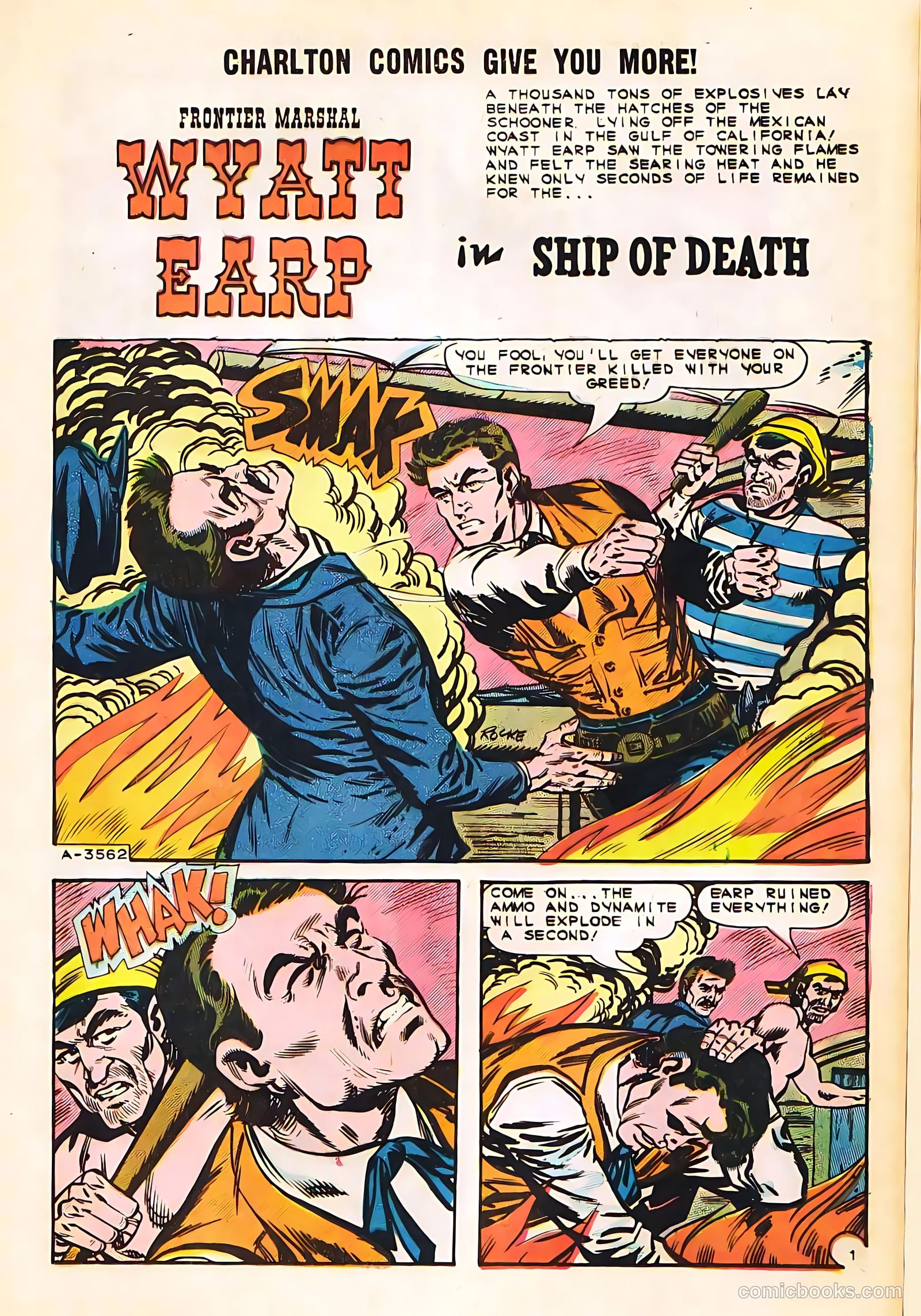 Wyatt Earp, Frontier Marshal #54 (1964) — page 13 of 36
