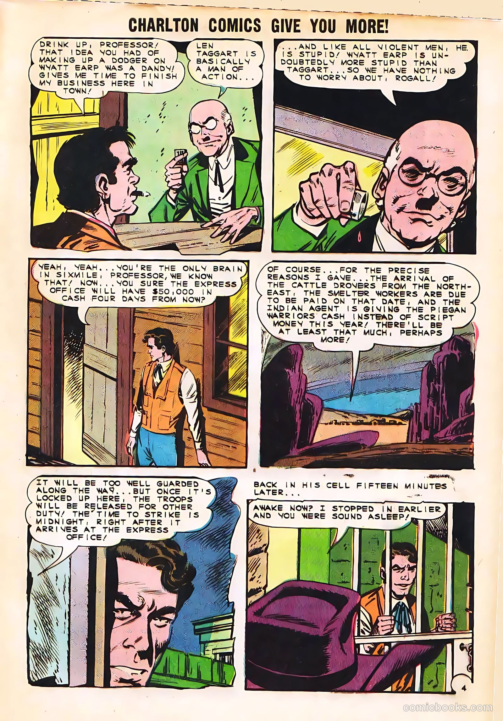 Wyatt Earp, Frontier Marshal #54 (1964) — page 29 of 36