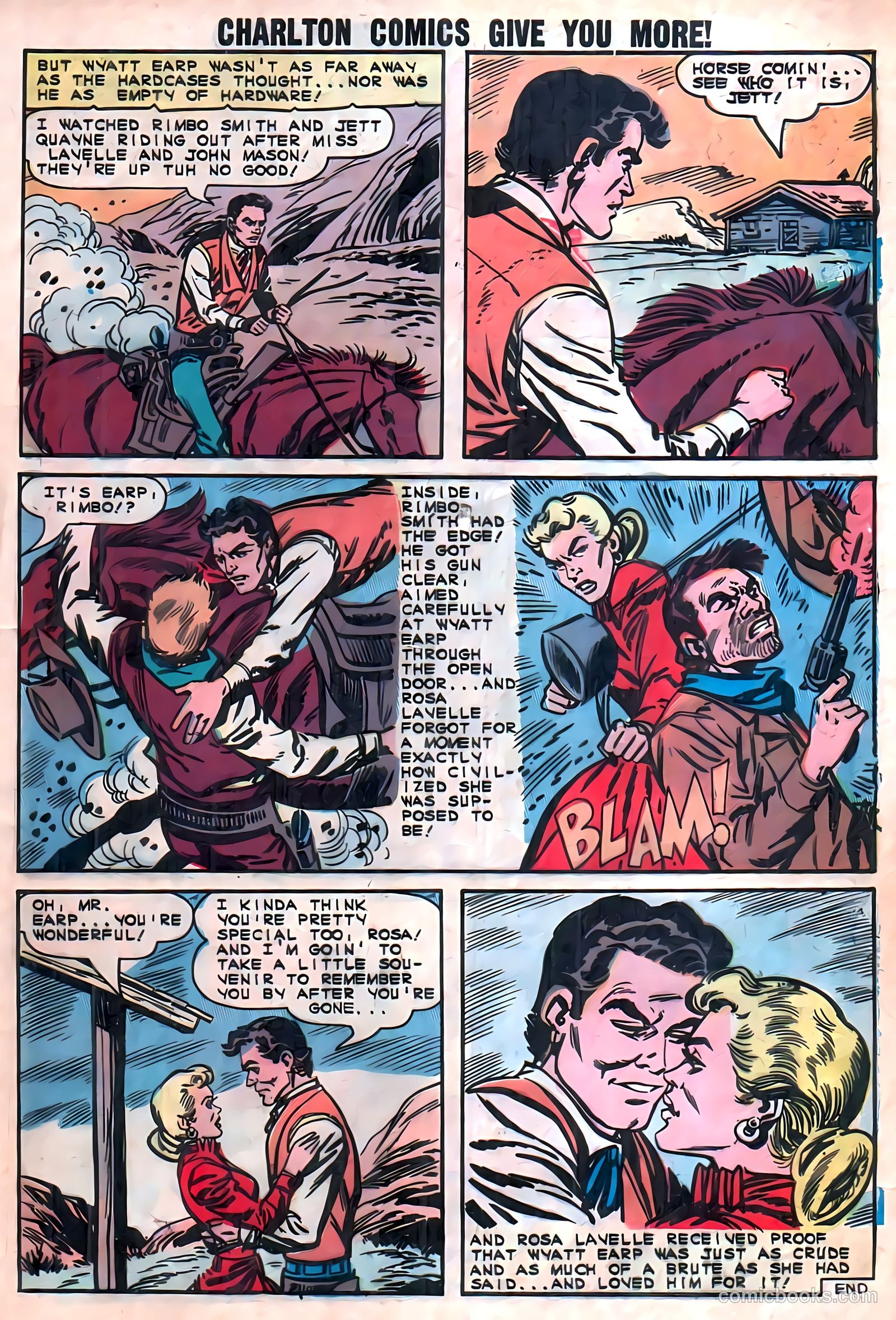 Wyatt Earp, Frontier Marshal #56 (1965) — page 9 of 36