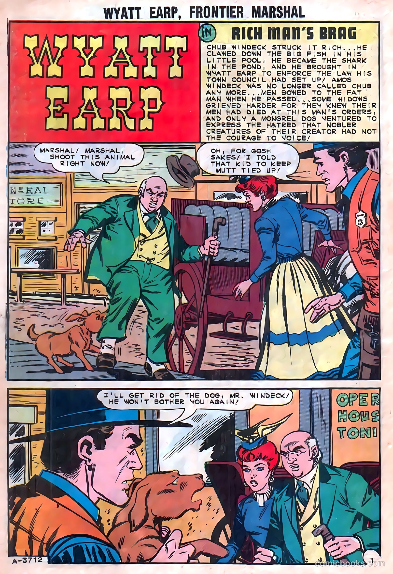 Wyatt Earp, Frontier Marshal #56 (1965) — page 10 of 36
