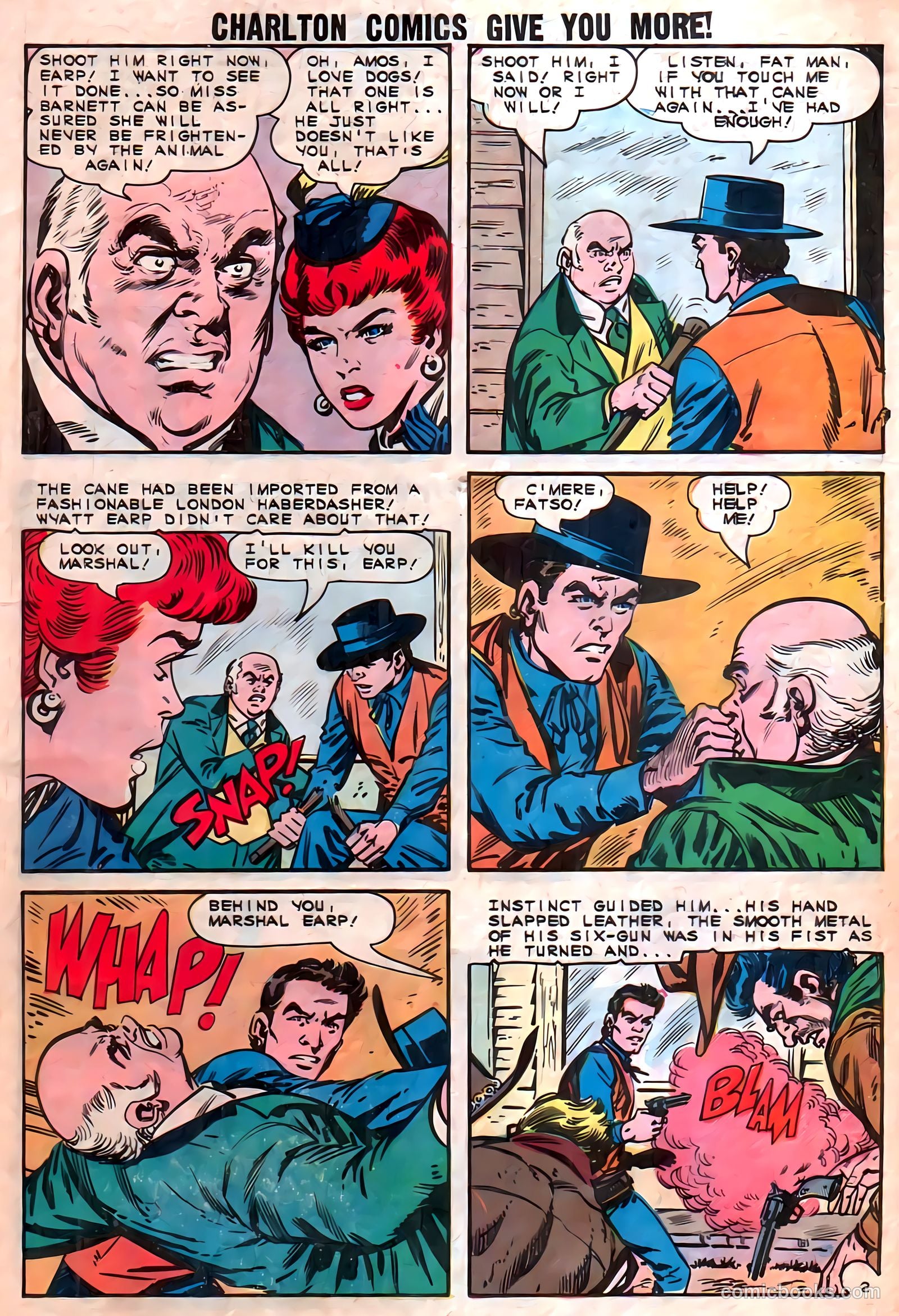 Wyatt Earp, Frontier Marshal #56 (1965) — page 11 of 36