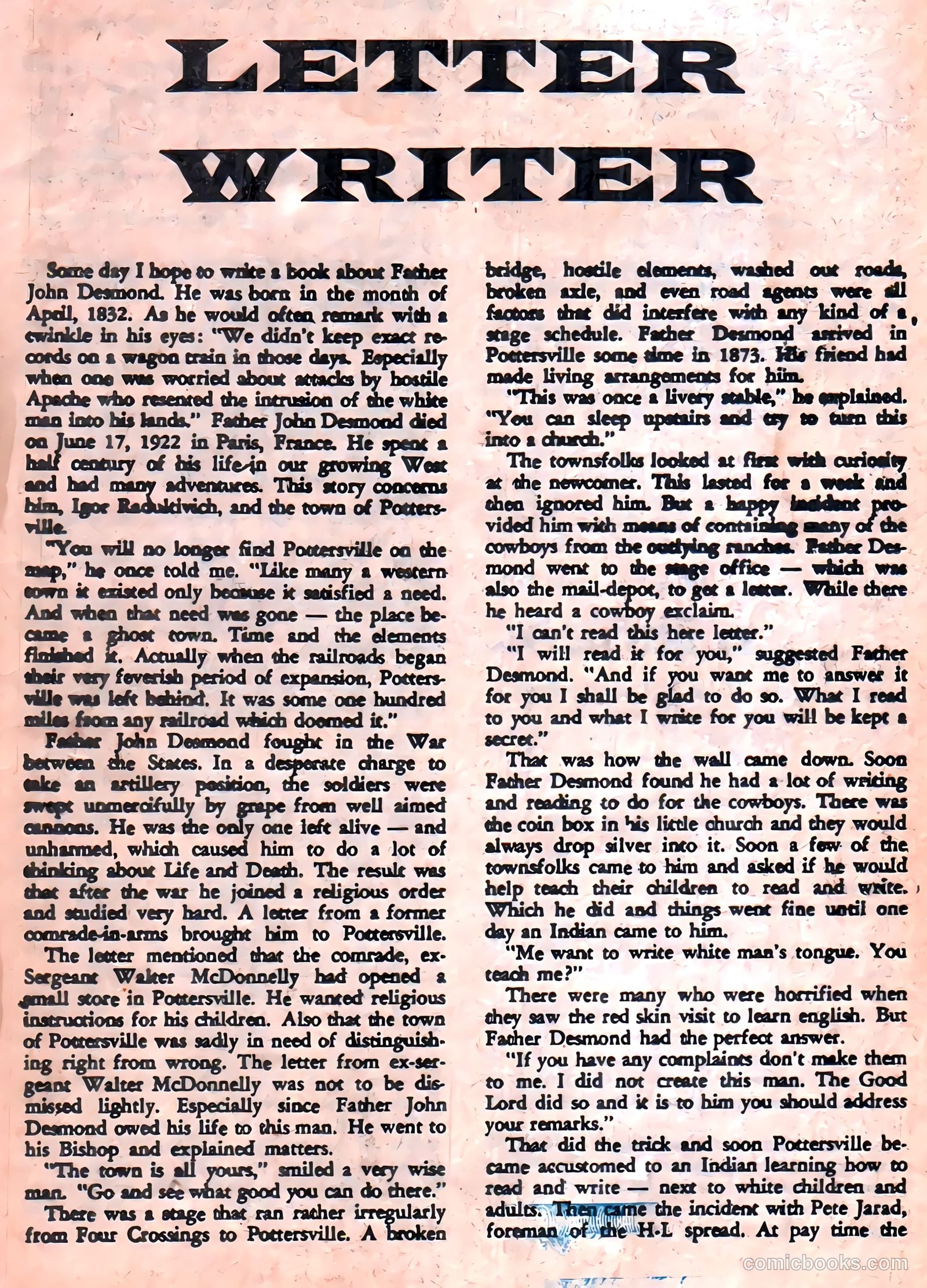 Wyatt Earp, Frontier Marshal #56 (1965) — page 17 of 36