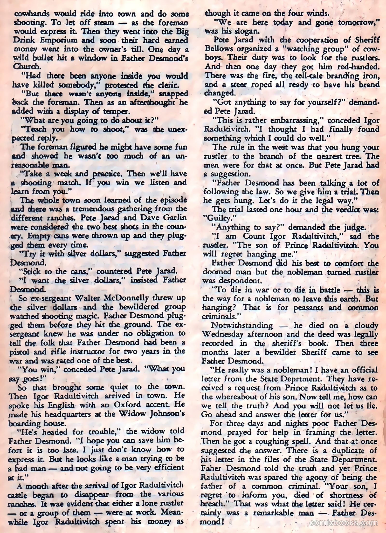 Wyatt Earp, Frontier Marshal #56 (1965) — page 18 of 36