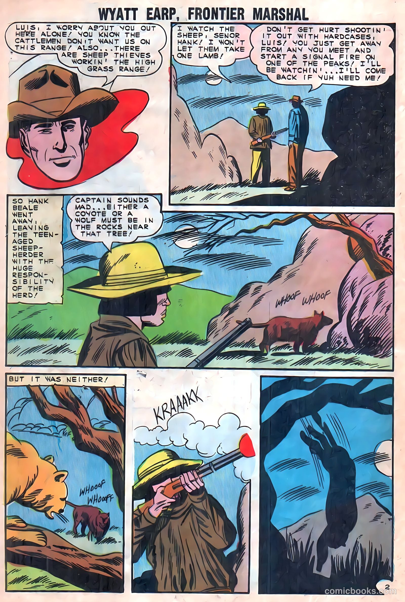 Wyatt Earp, Frontier Marshal #56 (1965) — page 20 of 36