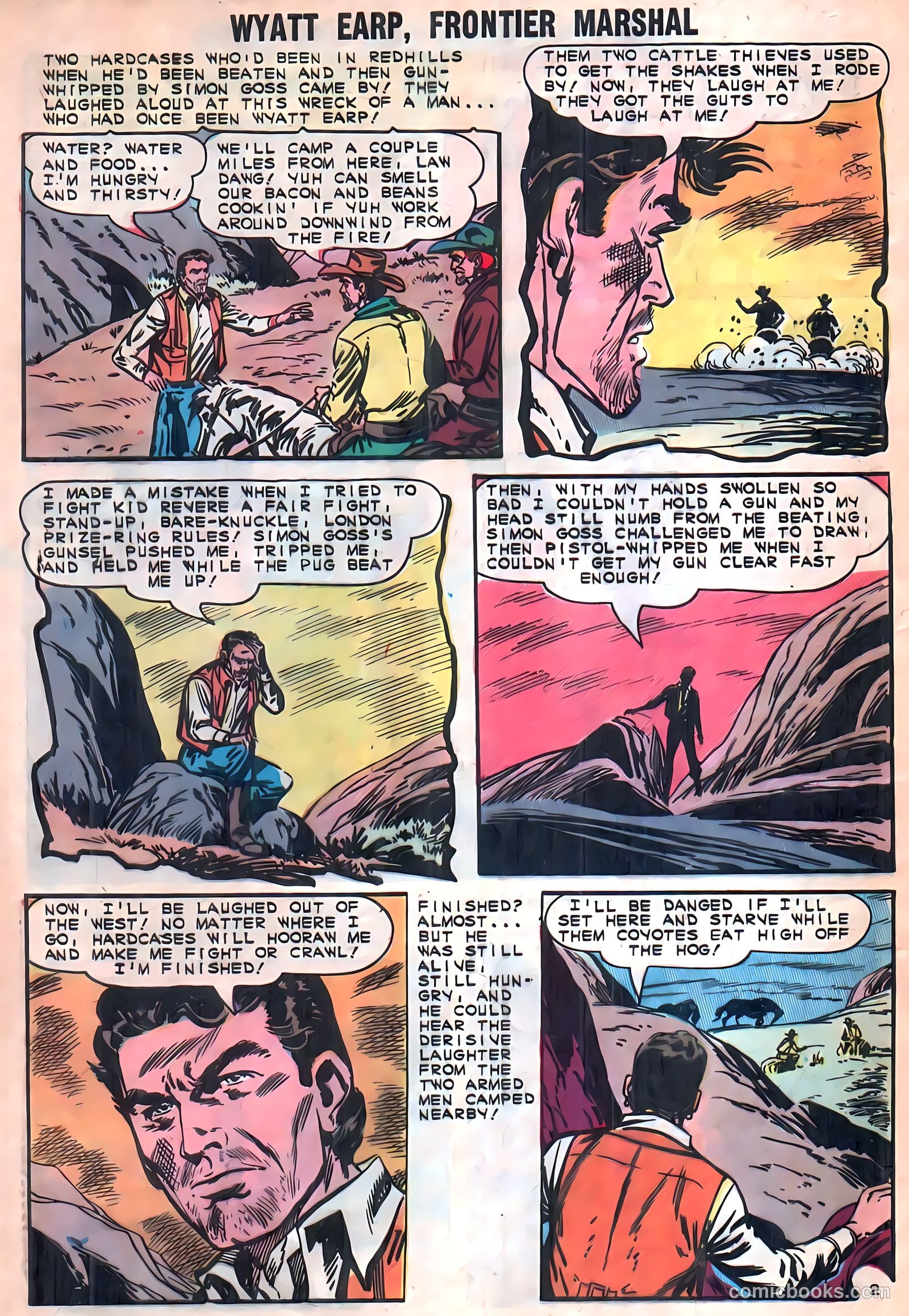 Wyatt Earp, Frontier Marshal #56 (1965) — page 28 of 36