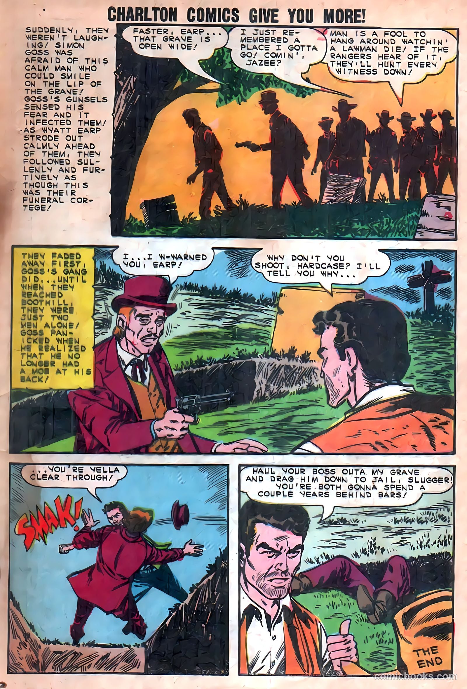 Wyatt Earp, Frontier Marshal #56 (1965) — page 33 of 36
